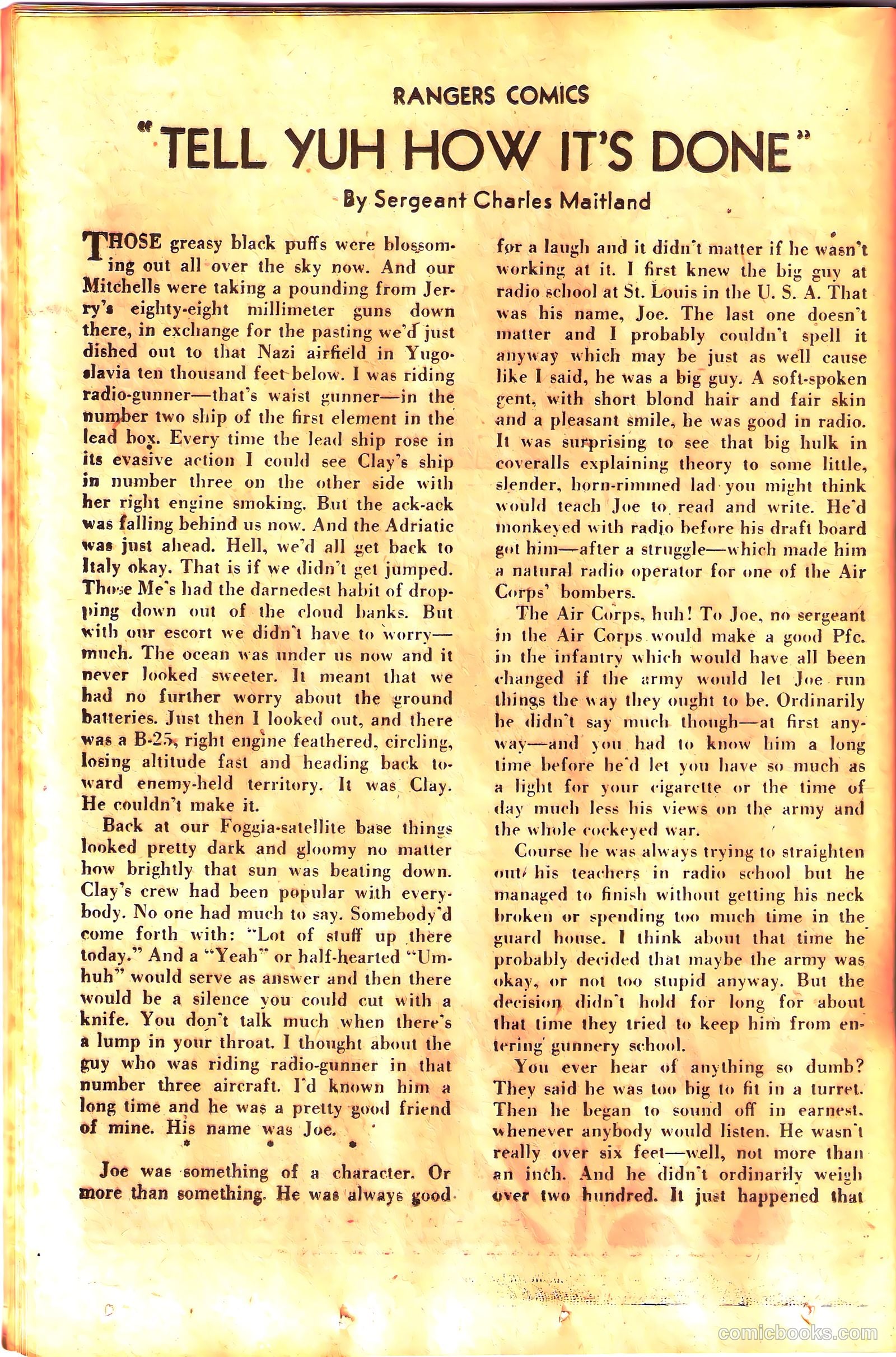 Rangers Comics #29 (1946) — page 32 of 52