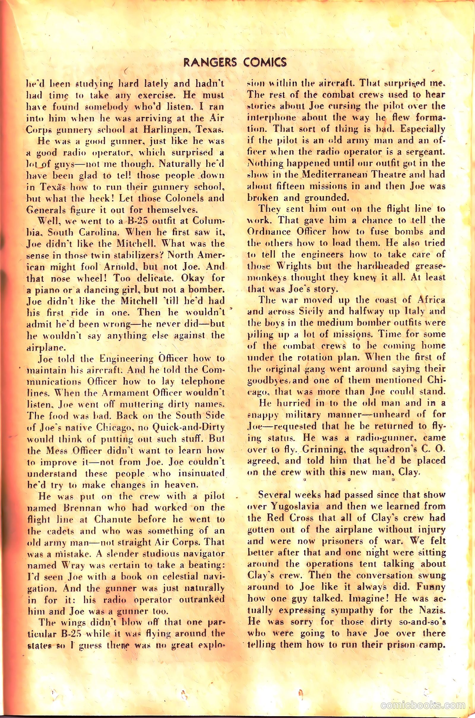 Rangers Comics #29 (1946) — page 33 of 52
