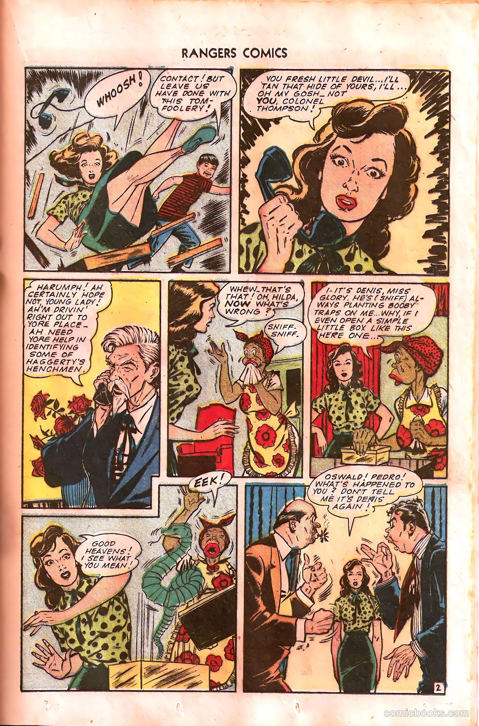 Rangers Comics #29 (1946) — page 35 of 52