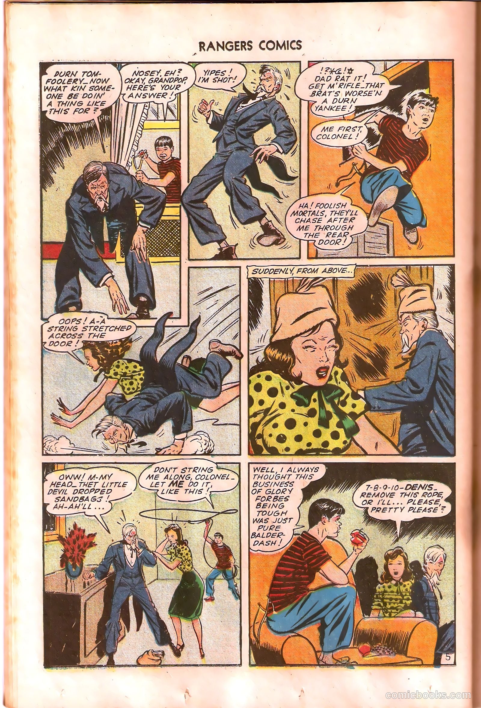 Rangers Comics #29 (1946) — page 38 of 52