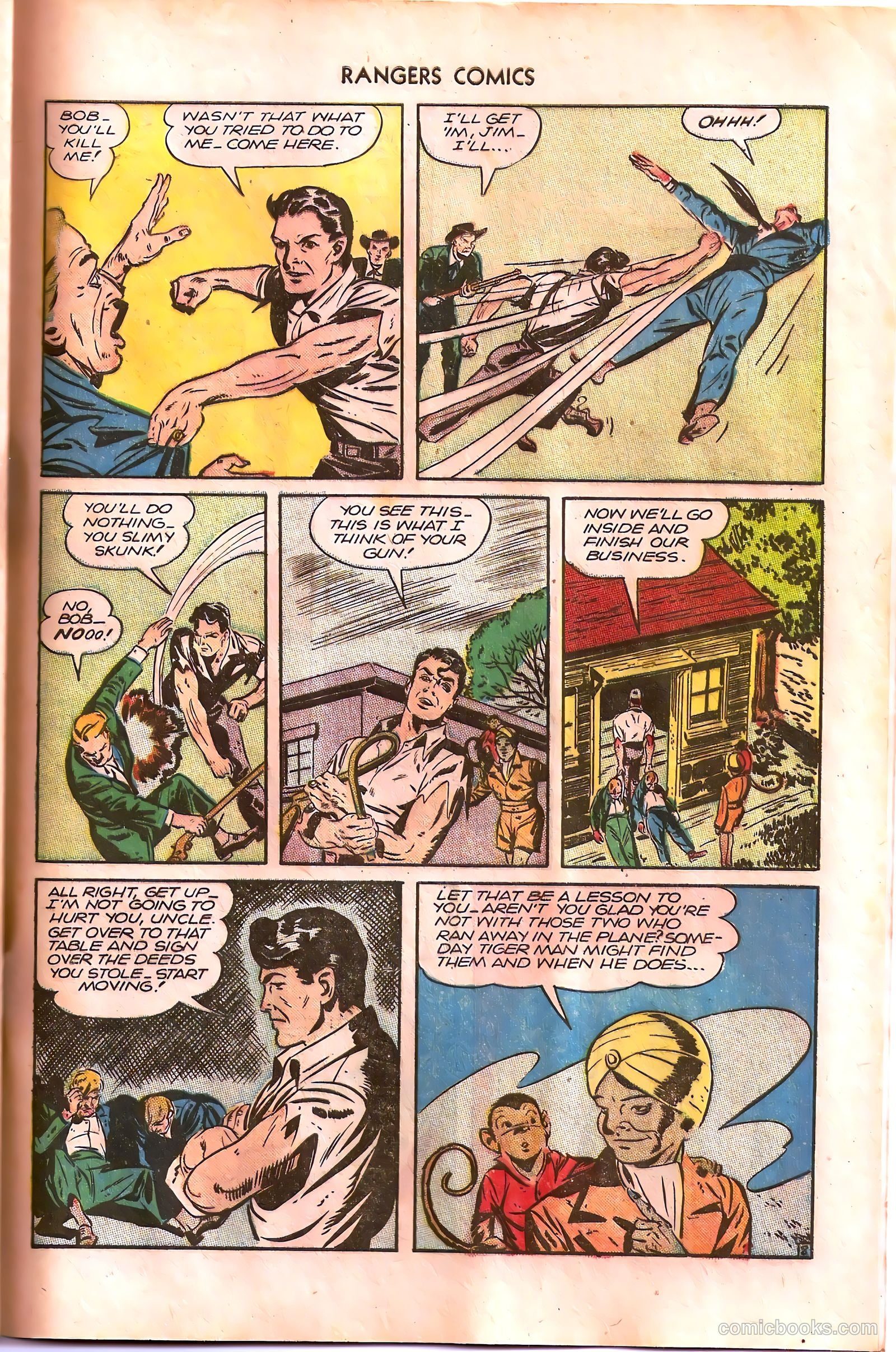 Rangers Comics #29 (1946) — page 49 of 52