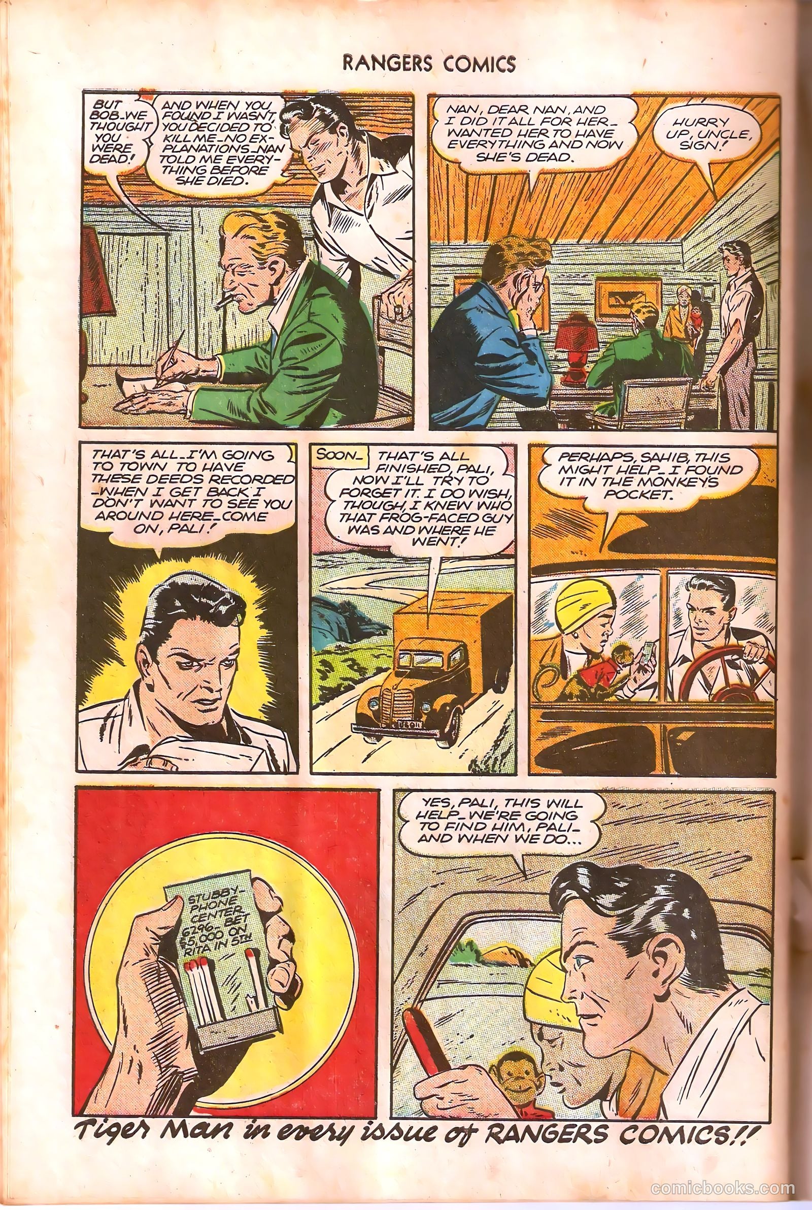 Rangers Comics #29 (1946) — page 50 of 52