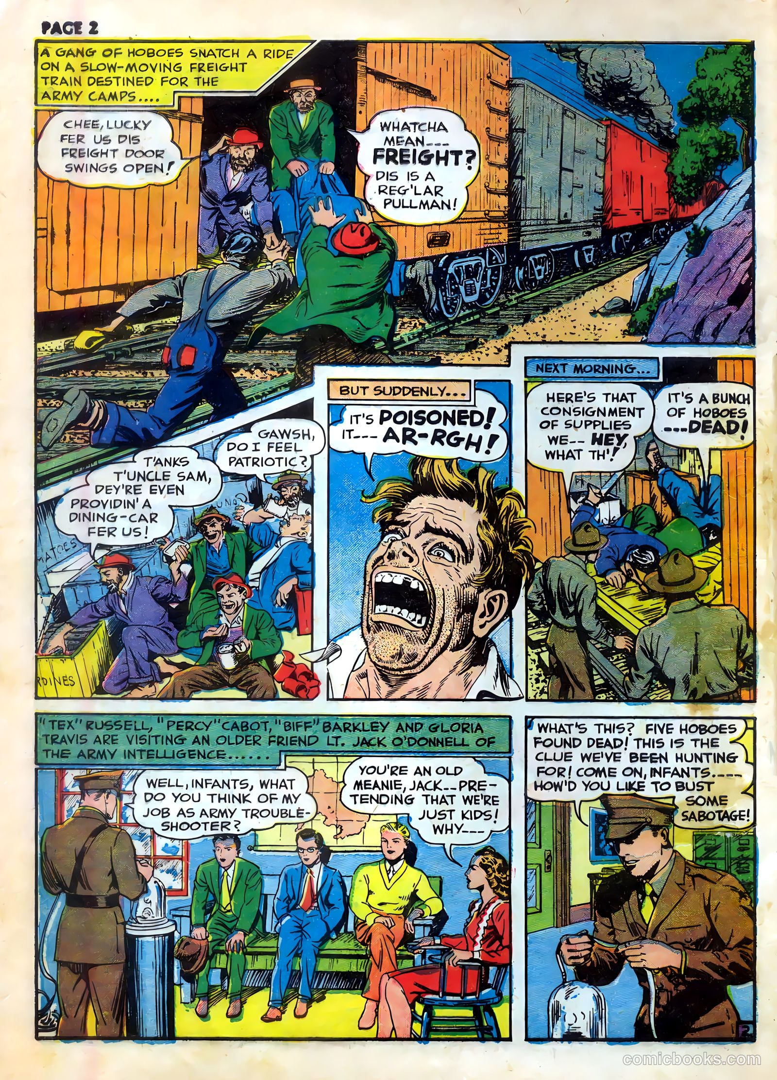 Rangers Comics #3 (1942) — page 4 of 69