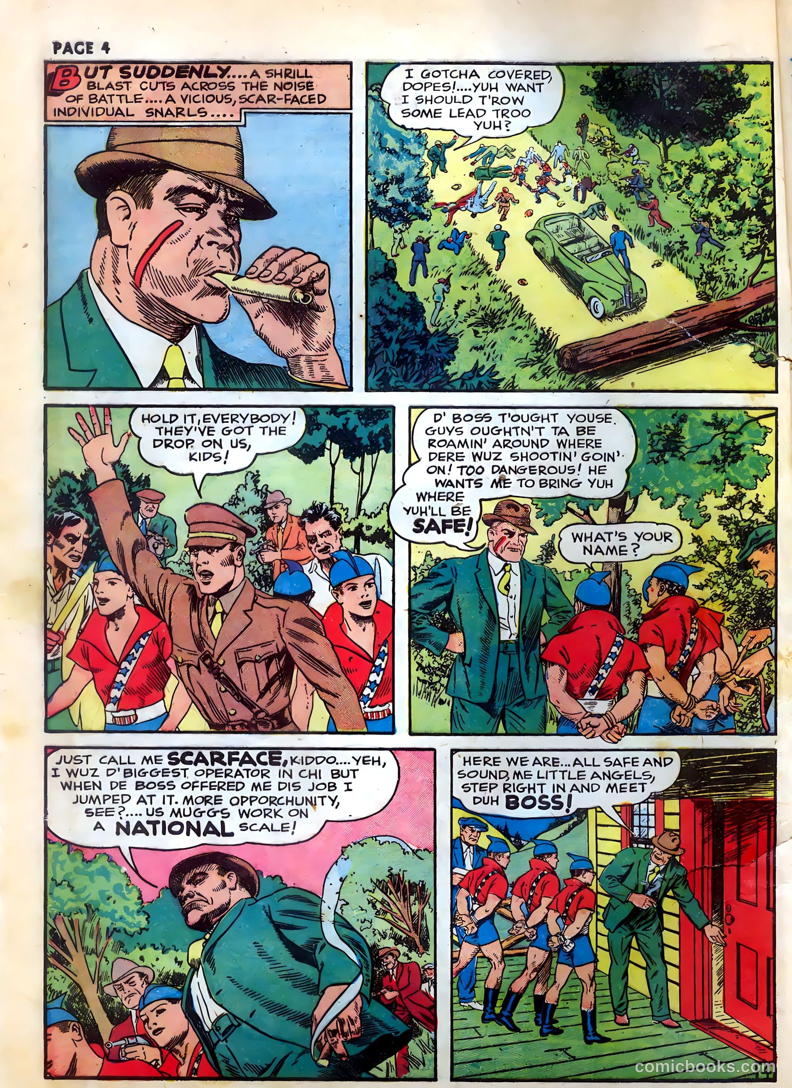 Rangers Comics #3 (1942) — page 6 of 69