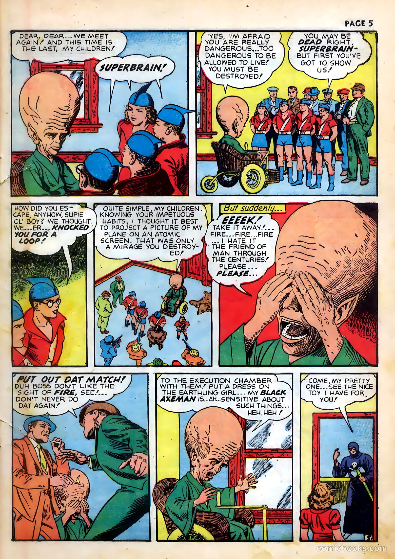 Rangers Comics #3 (1942) — page 7 of 69