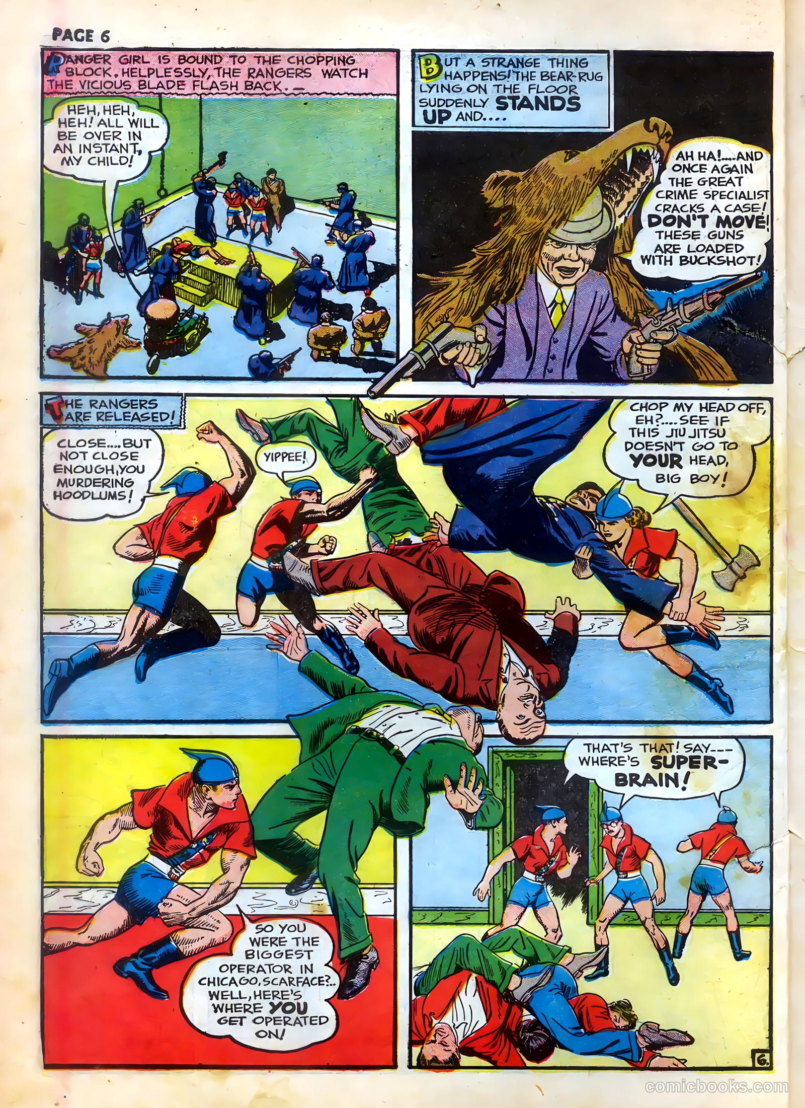 Rangers Comics #3 (1942) — page 8 of 69