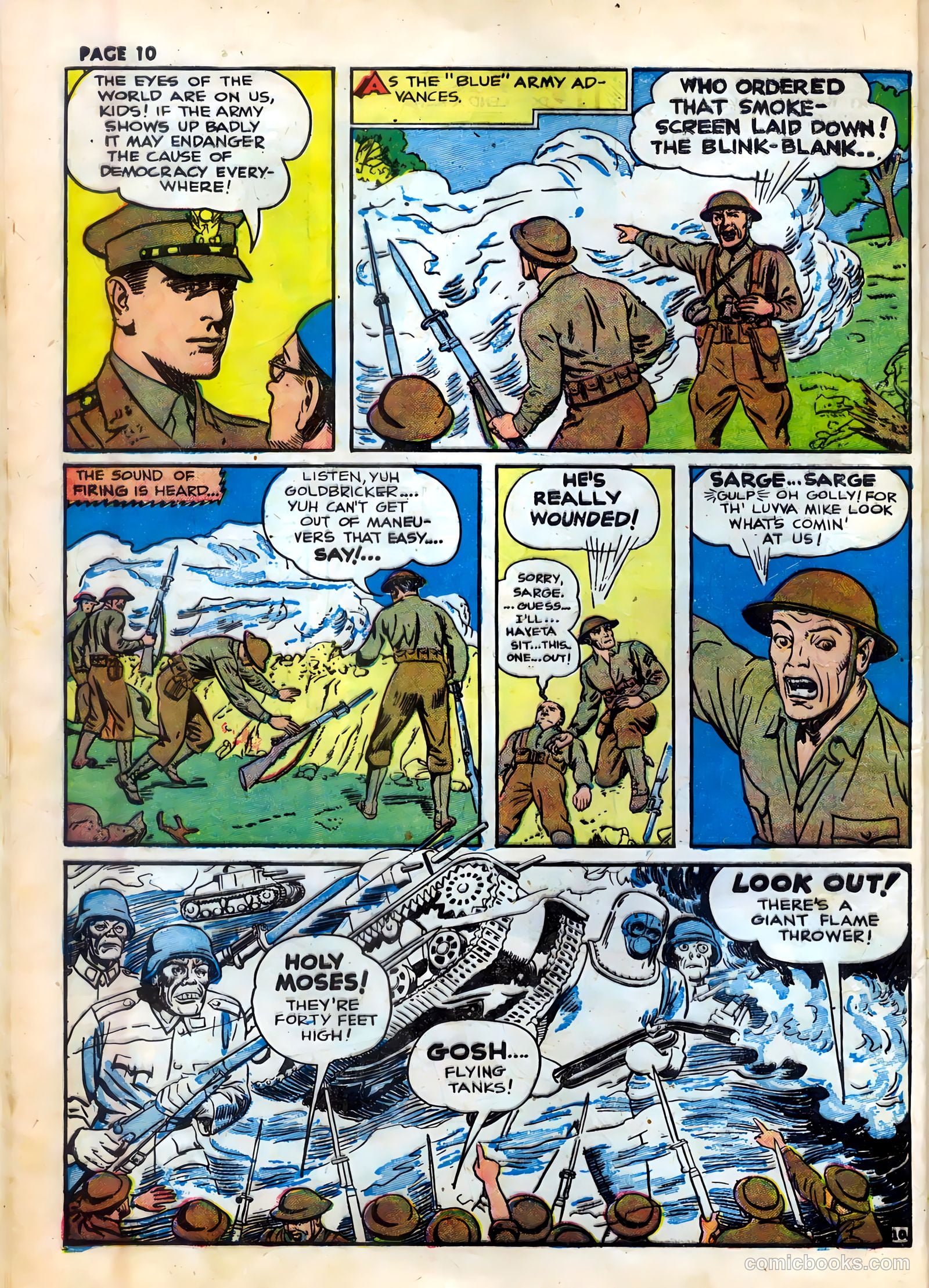 Rangers Comics #3 (1942) — page 12 of 69