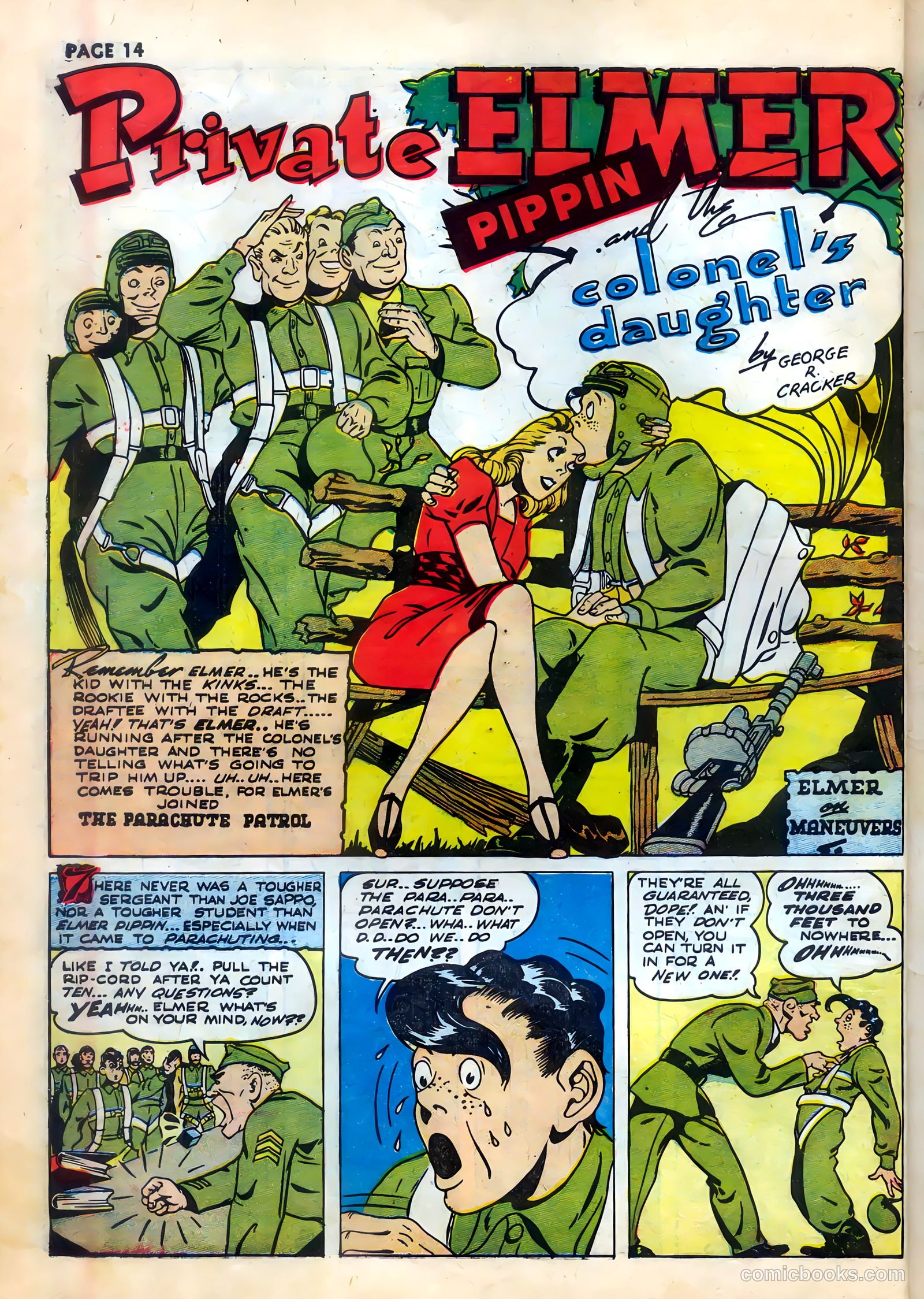 Rangers Comics #3 (1942) — page 16 of 69