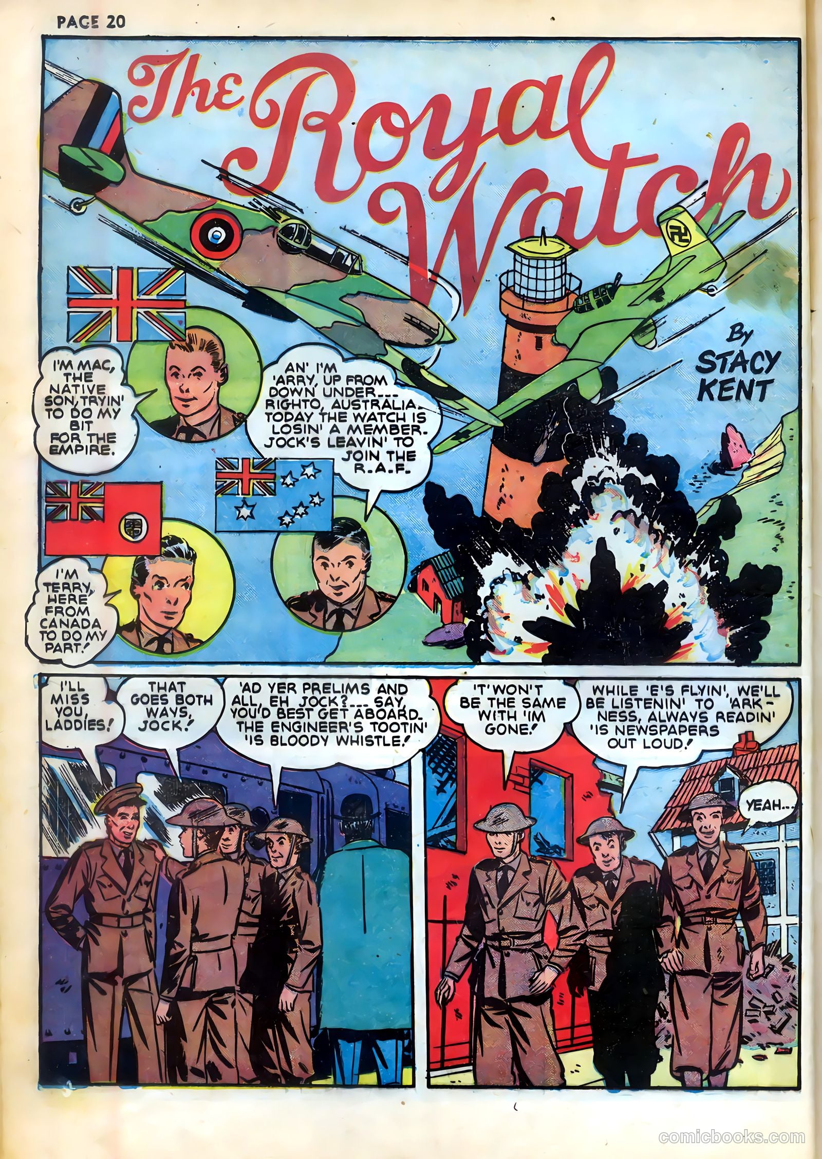 Rangers Comics #3 (1942) — page 22 of 69