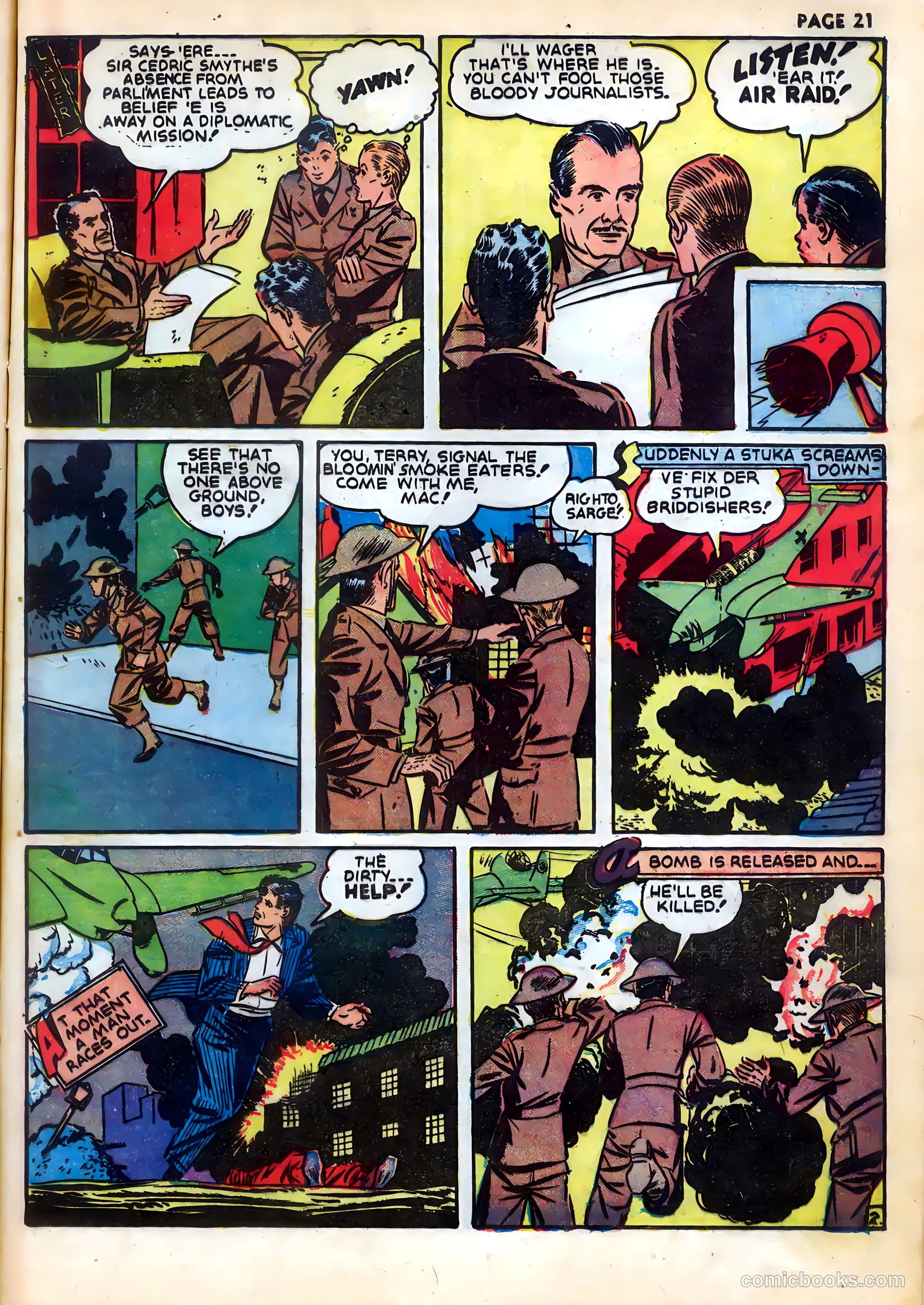 Rangers Comics #3 (1942) — page 23 of 69