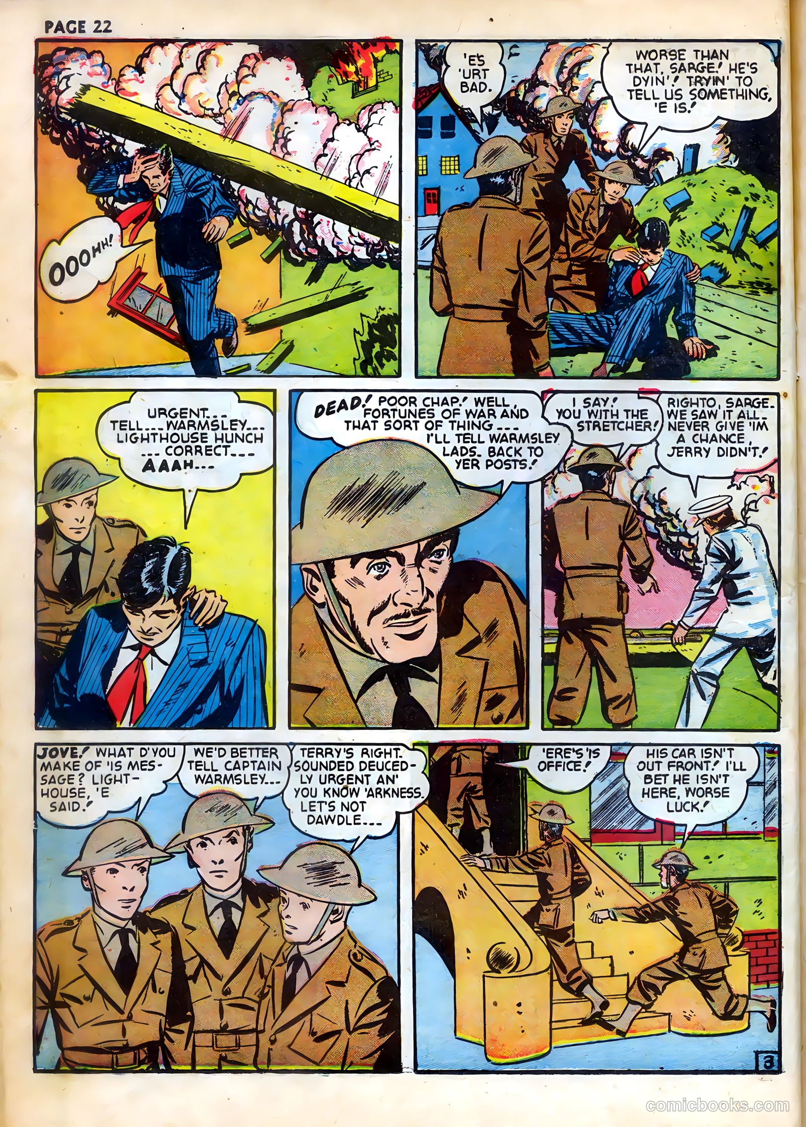 Rangers Comics #3 (1942) — page 24 of 69