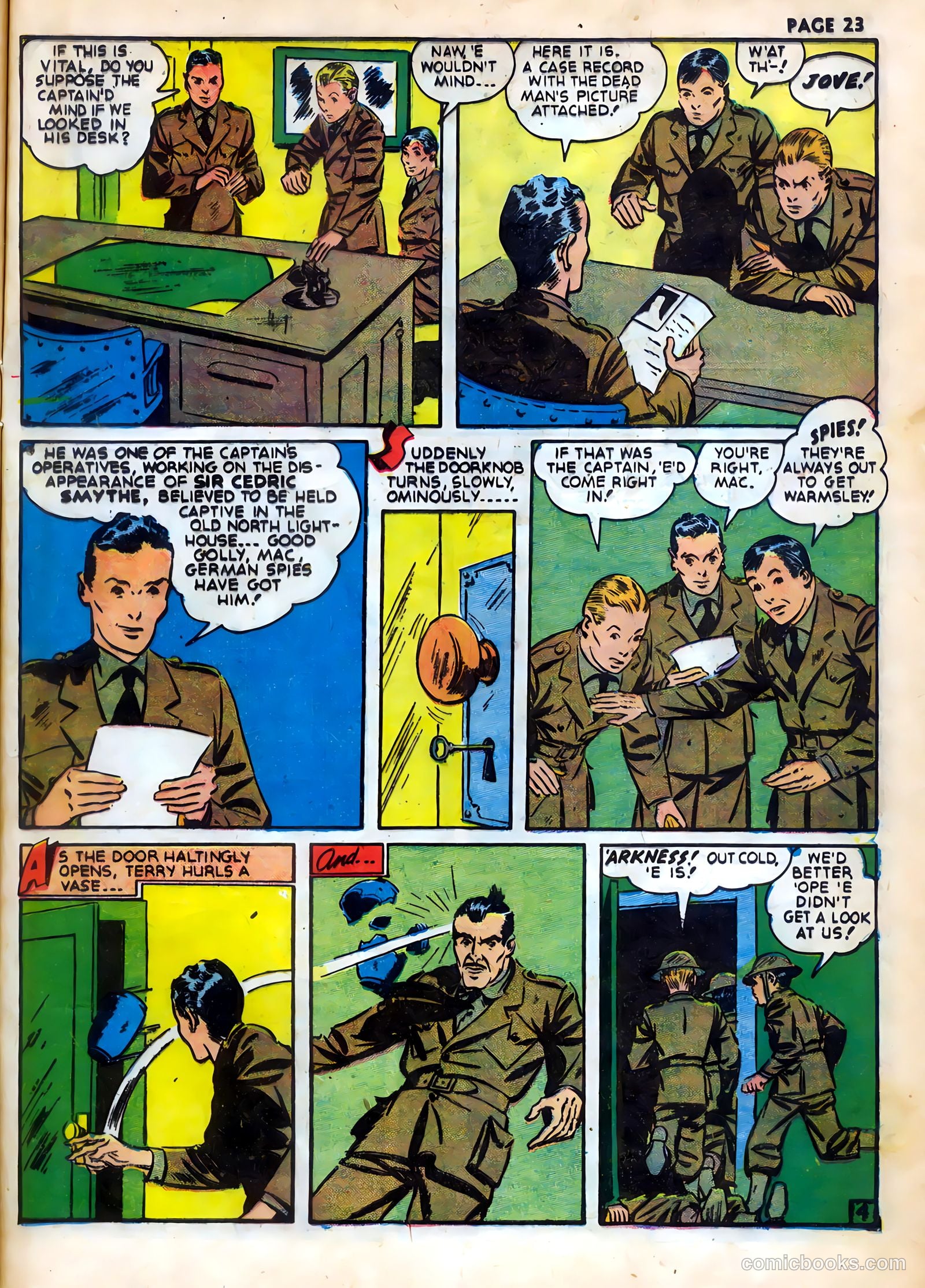 Rangers Comics #3 (1942) — page 25 of 69
