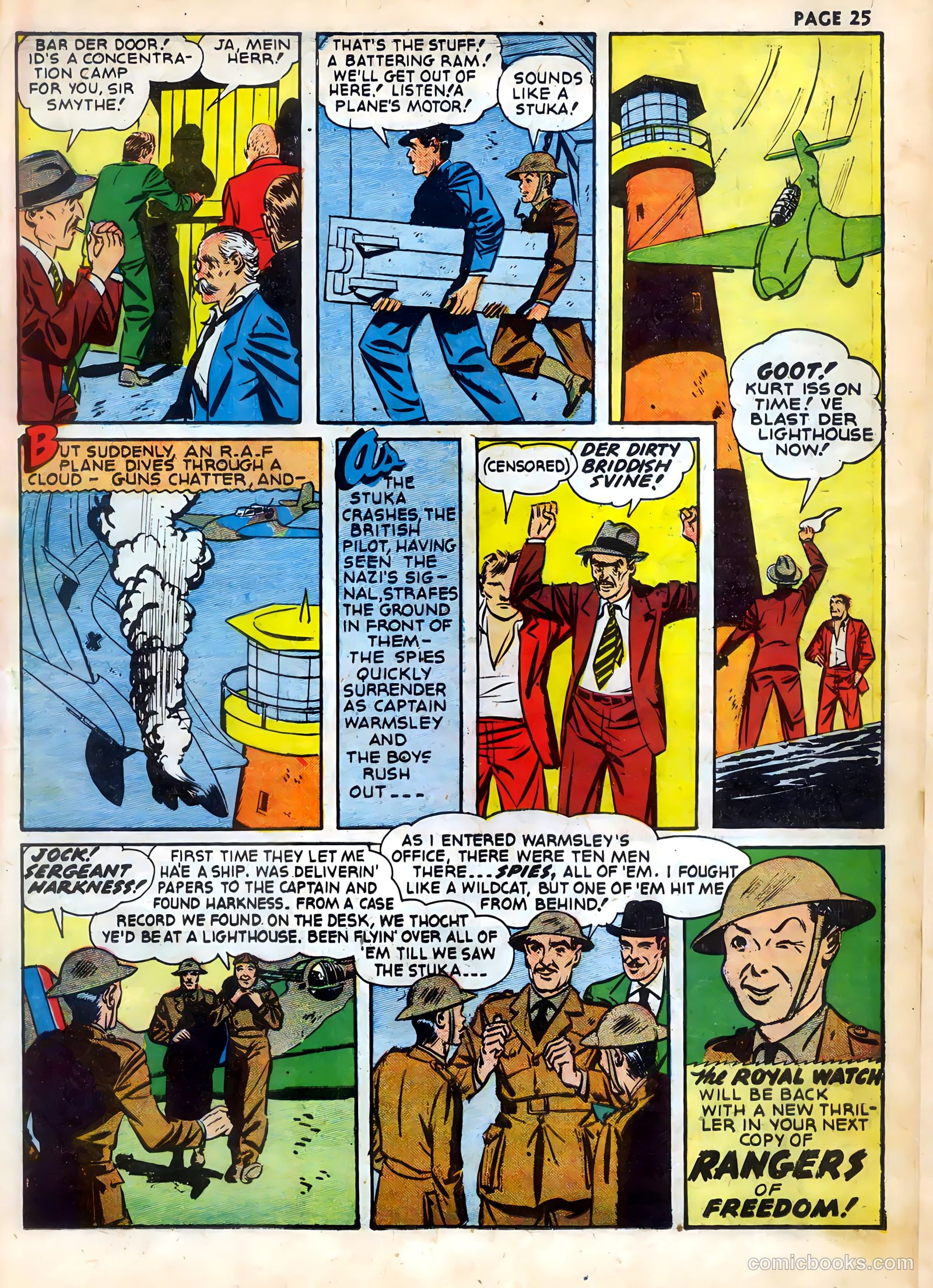 Rangers Comics #3 (1942) — page 27 of 69