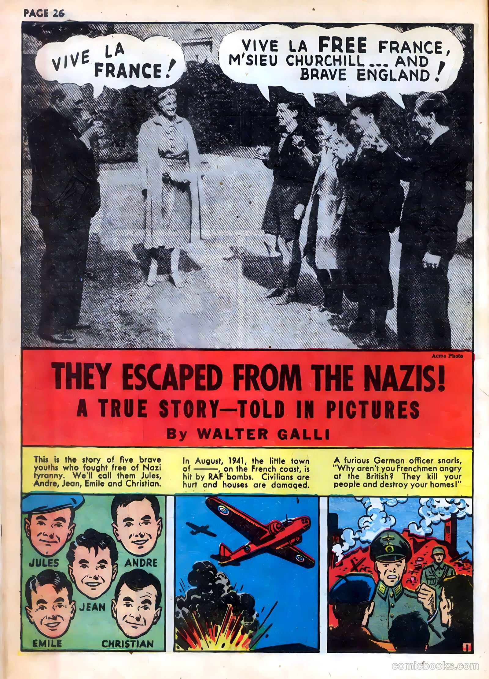 Rangers Comics #3 (1942) — page 28 of 69