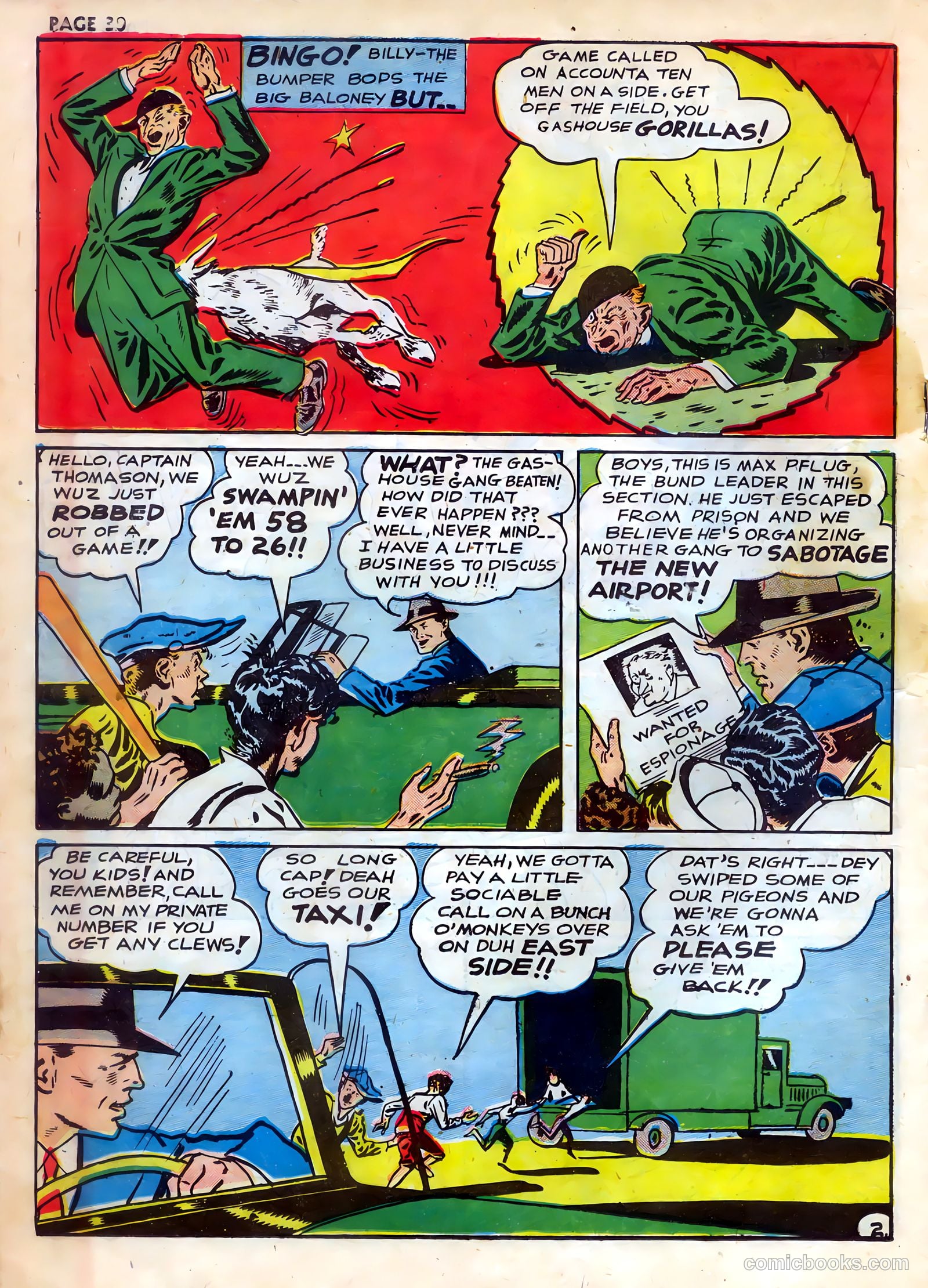 Rangers Comics #3 (1942) — page 32 of 69