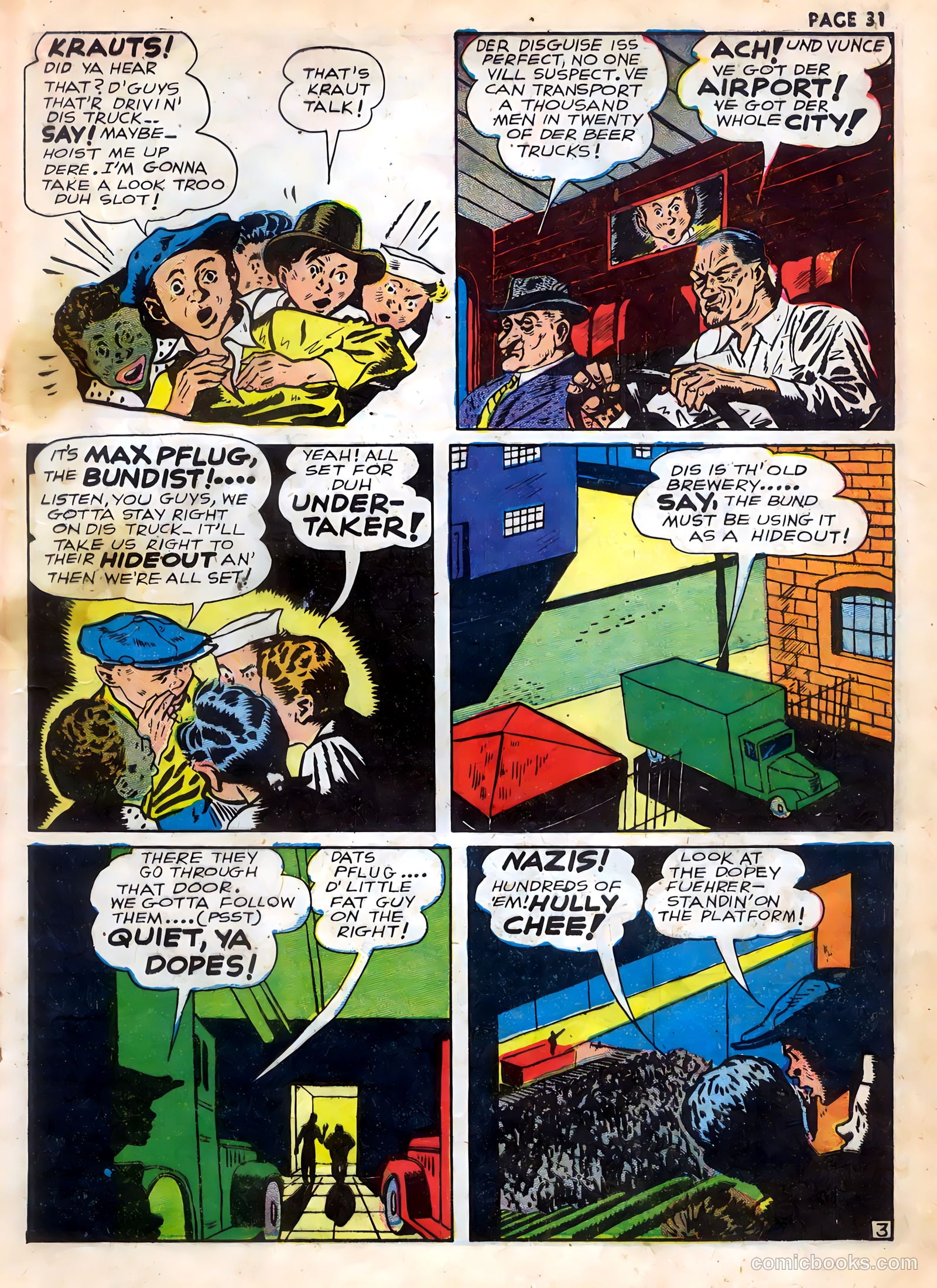 Rangers Comics #3 (1942) — page 33 of 69