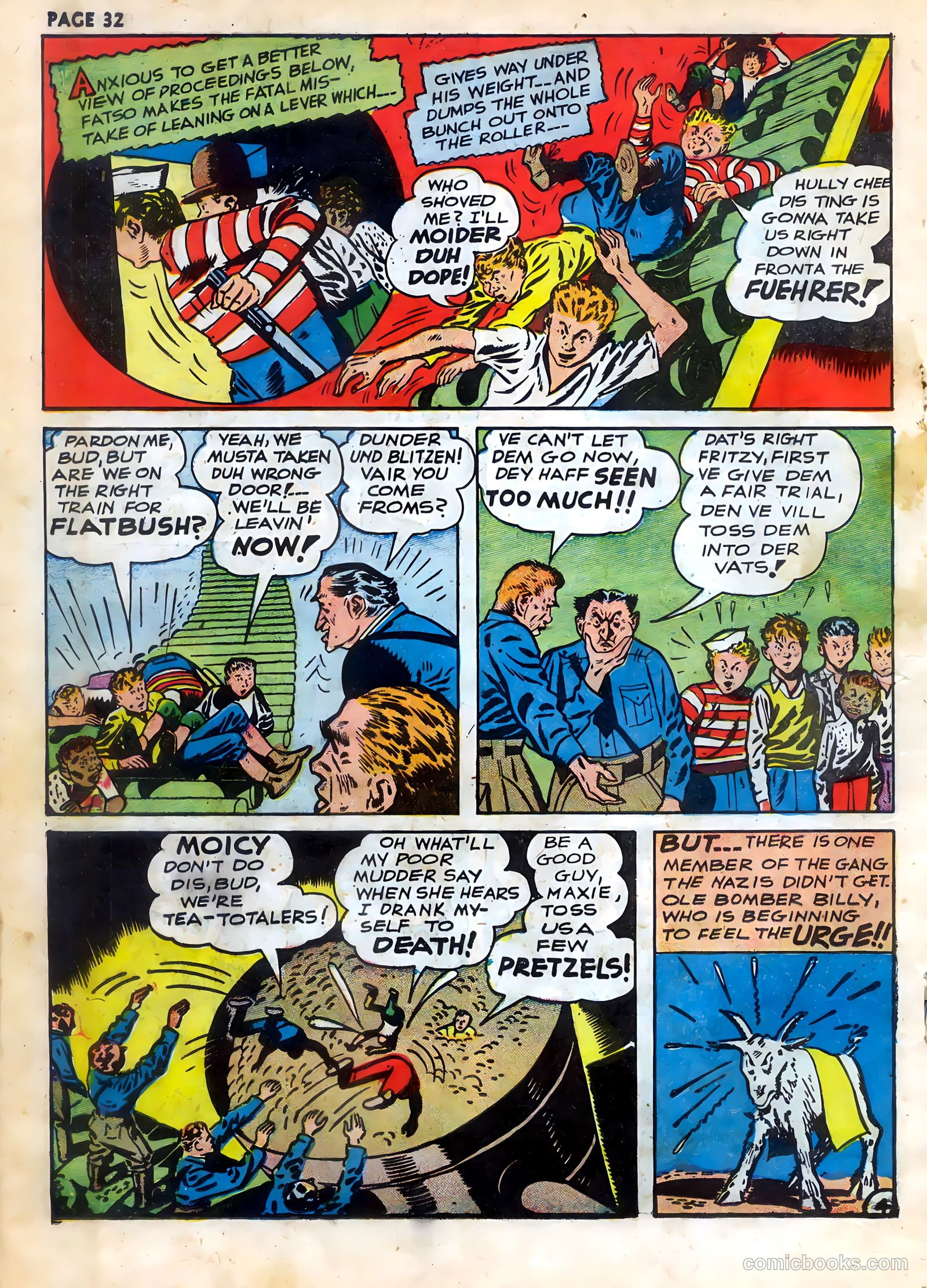 Rangers Comics #3 (1942) — page 34 of 69
