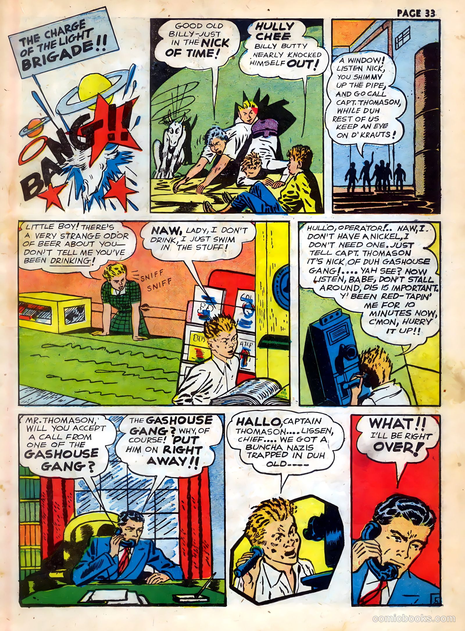 Rangers Comics #3 (1942) — page 35 of 69