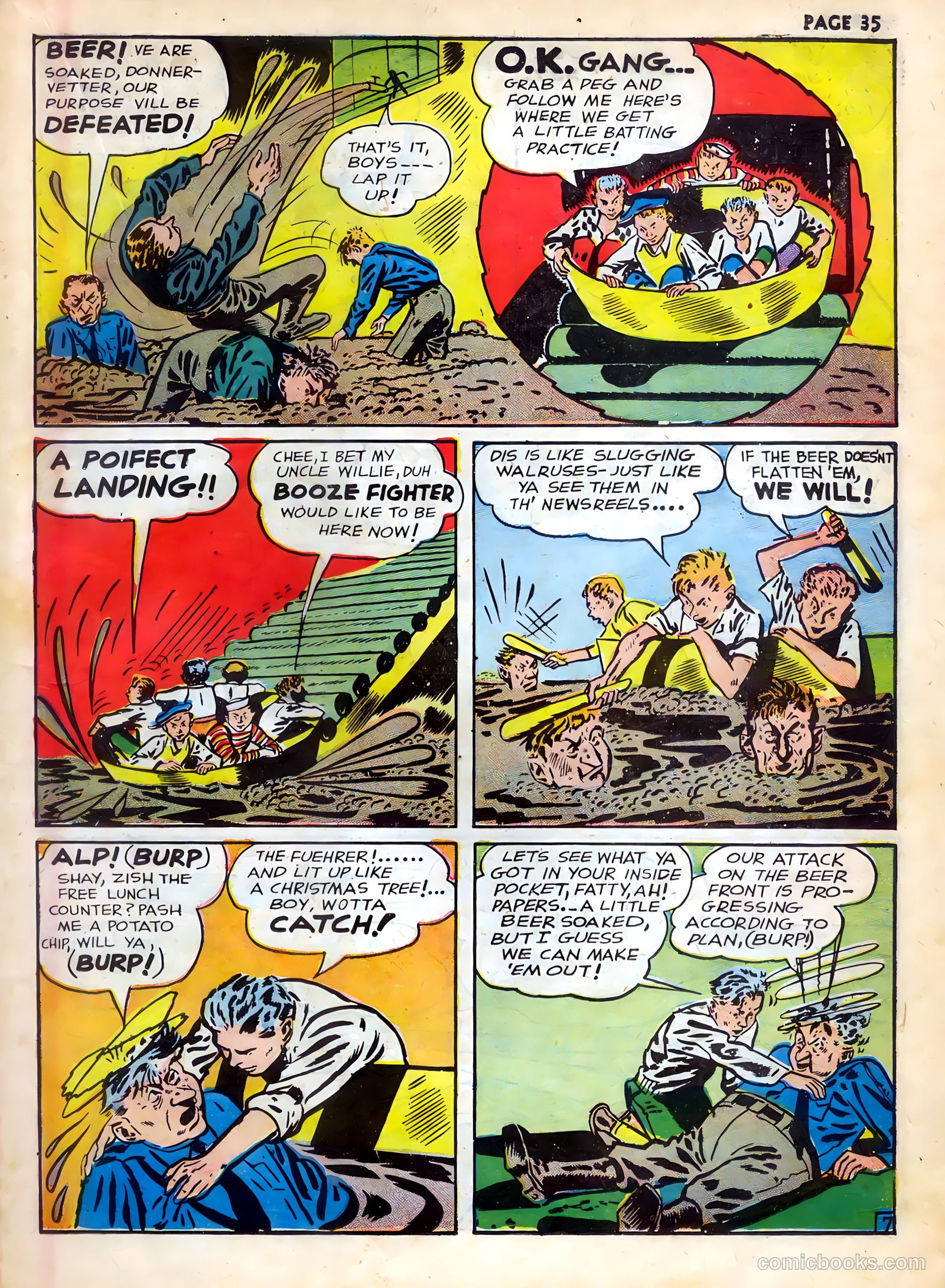 Rangers Comics #3 (1942) — page 37 of 69