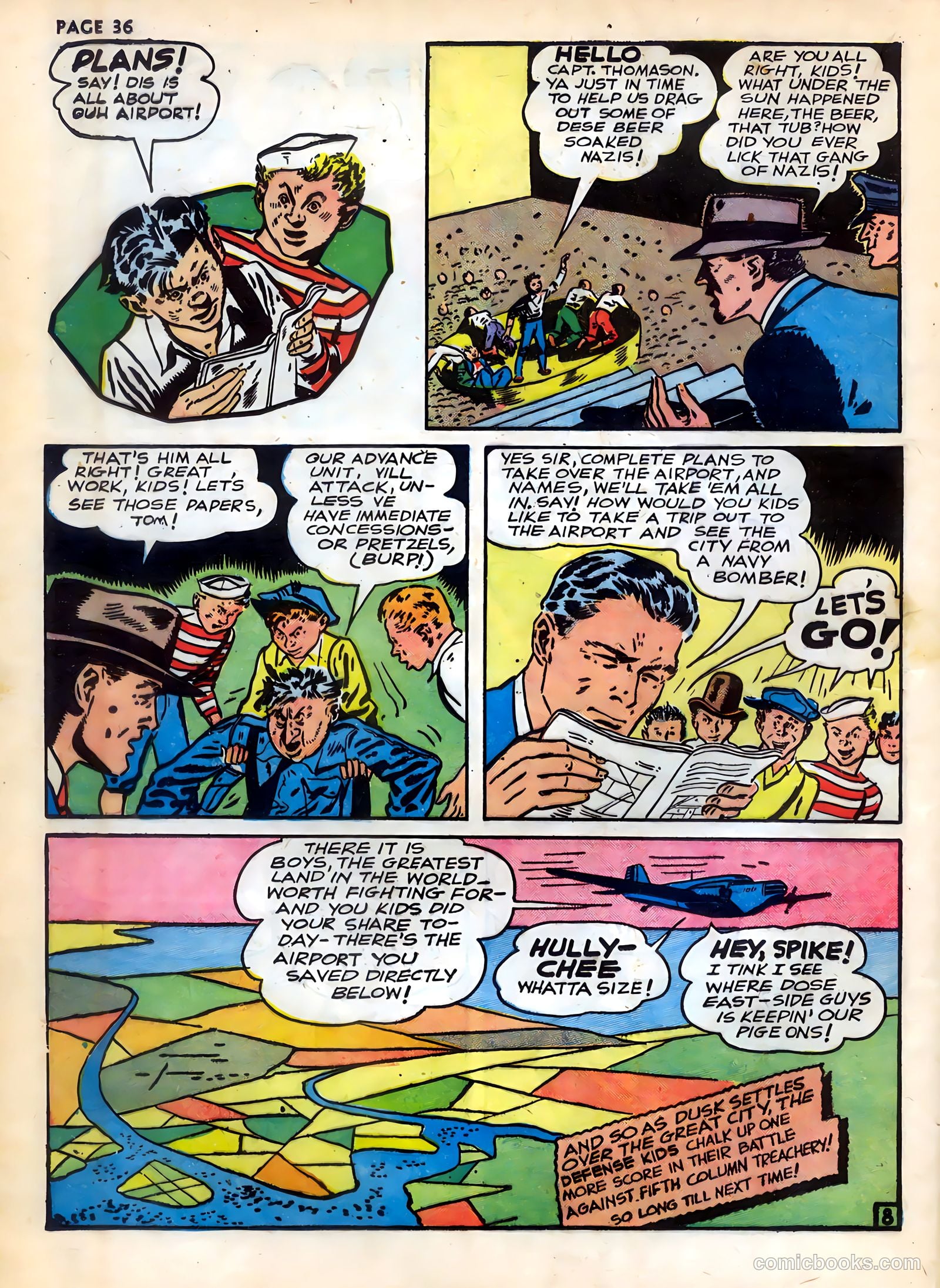 Rangers Comics #3 (1942) — page 38 of 69