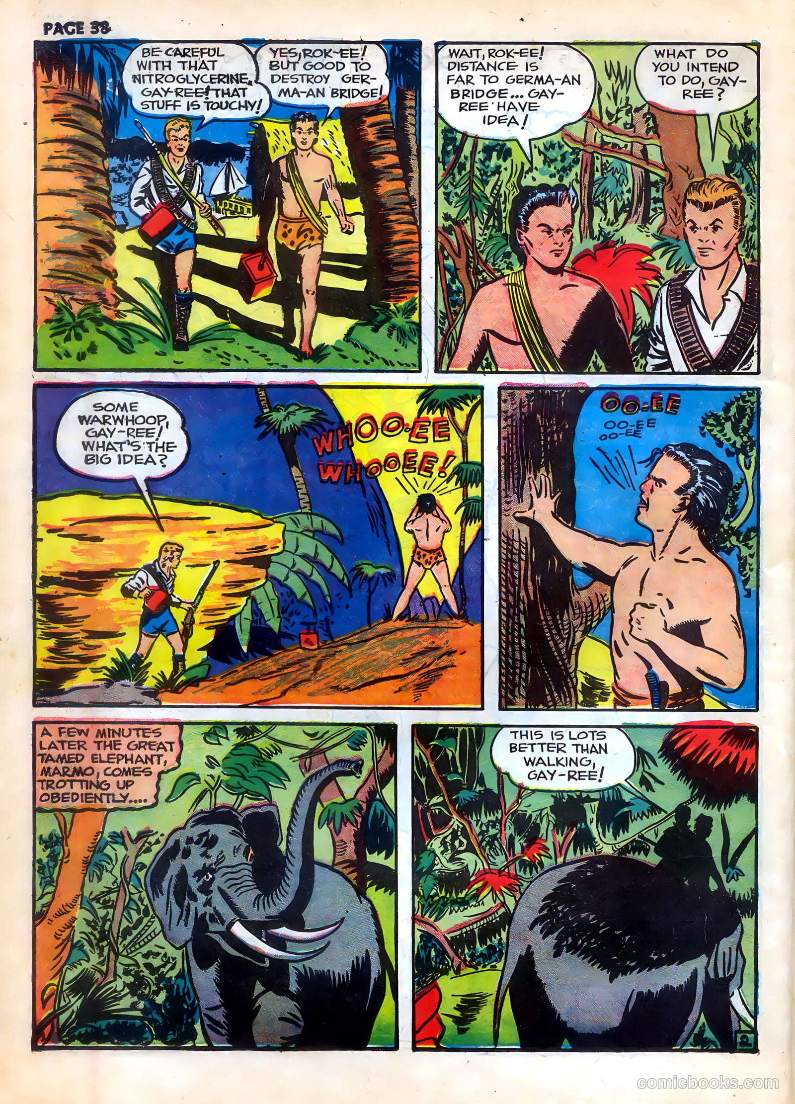 Rangers Comics #3 (1942) — page 40 of 69