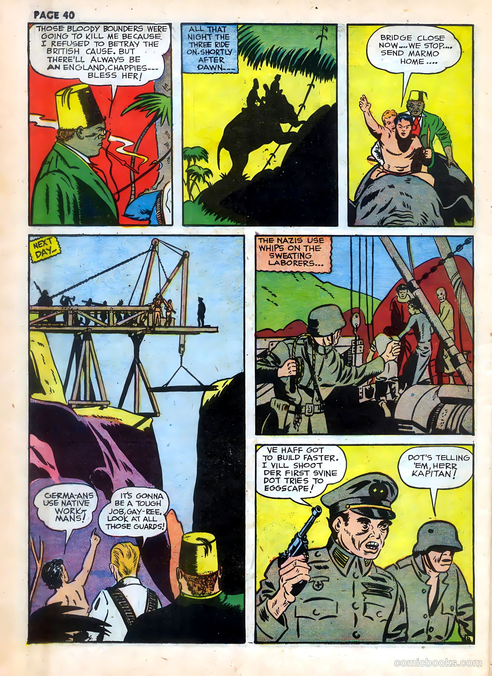 Rangers Comics #3 (1942) — page 42 of 69