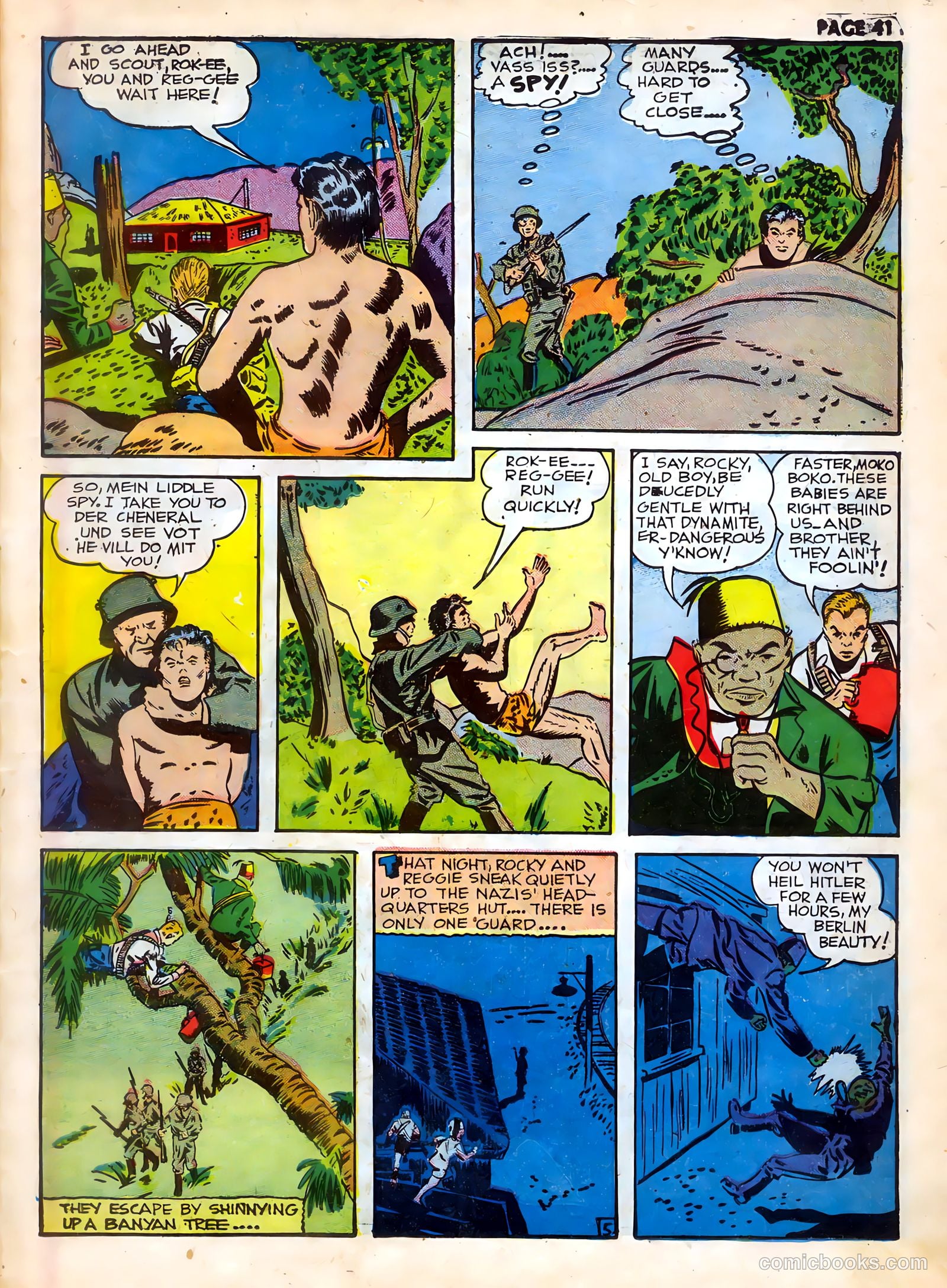 Rangers Comics #3 (1942) — page 43 of 69