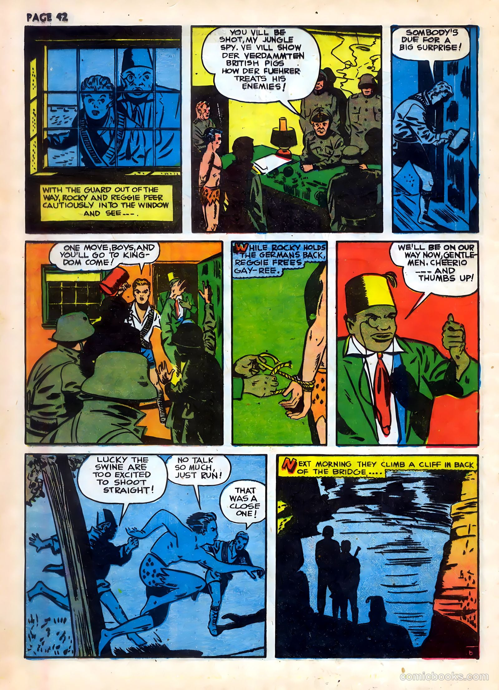 Rangers Comics #3 (1942) — page 44 of 69