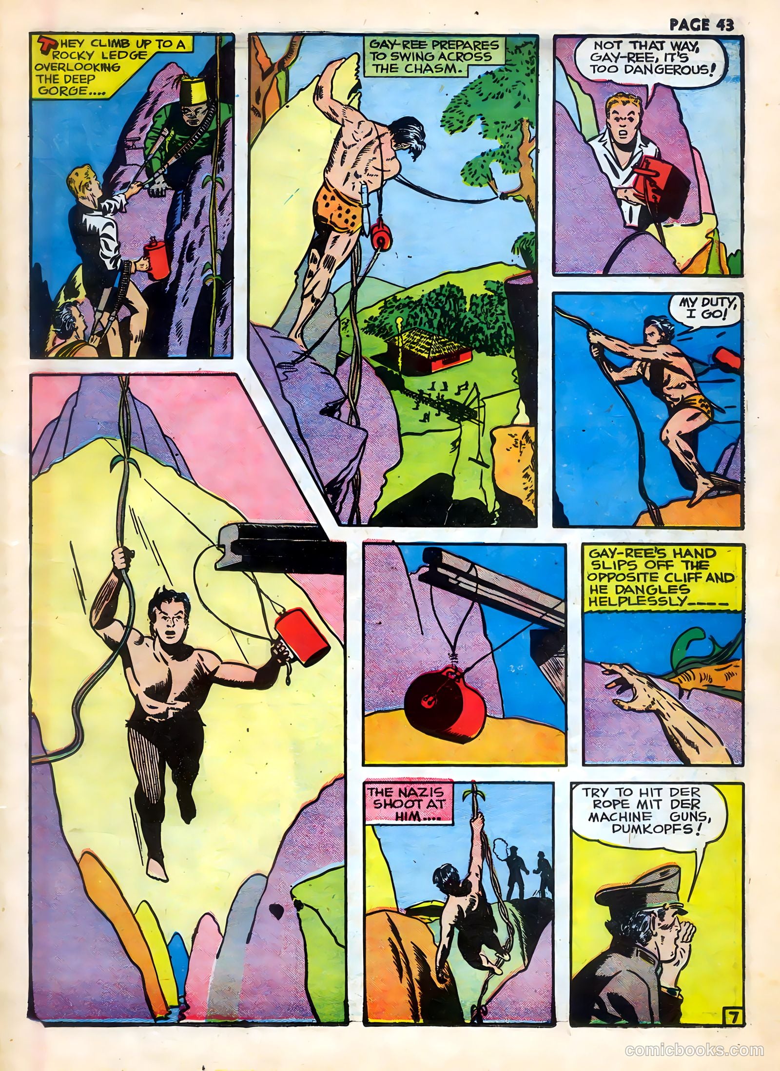 Rangers Comics #3 (1942) — page 45 of 69