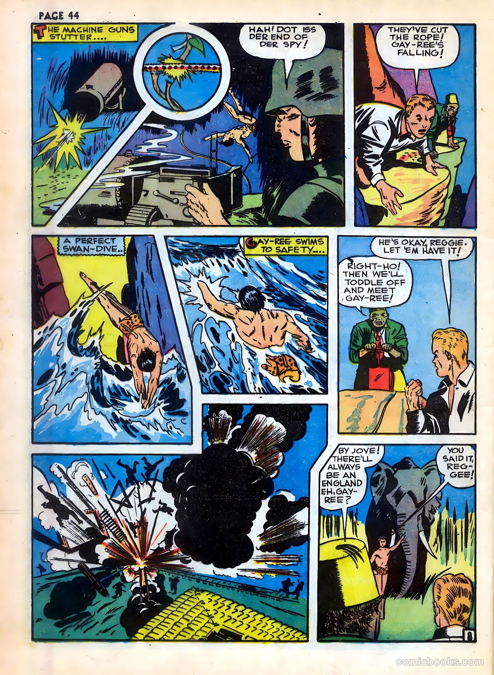Rangers Comics #3 (1942) — page 46 of 69