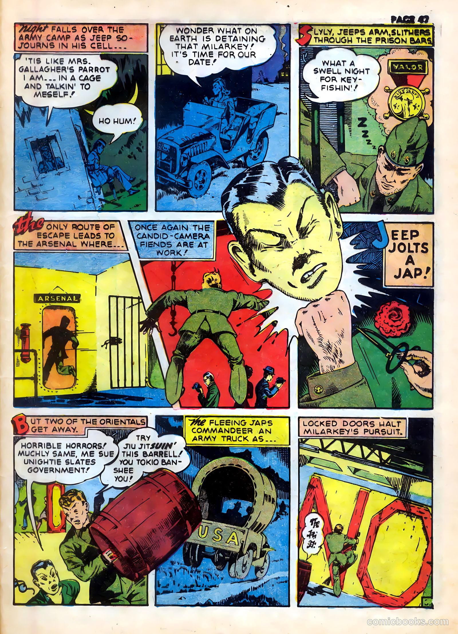Rangers Comics #3 (1942) — page 49 of 69