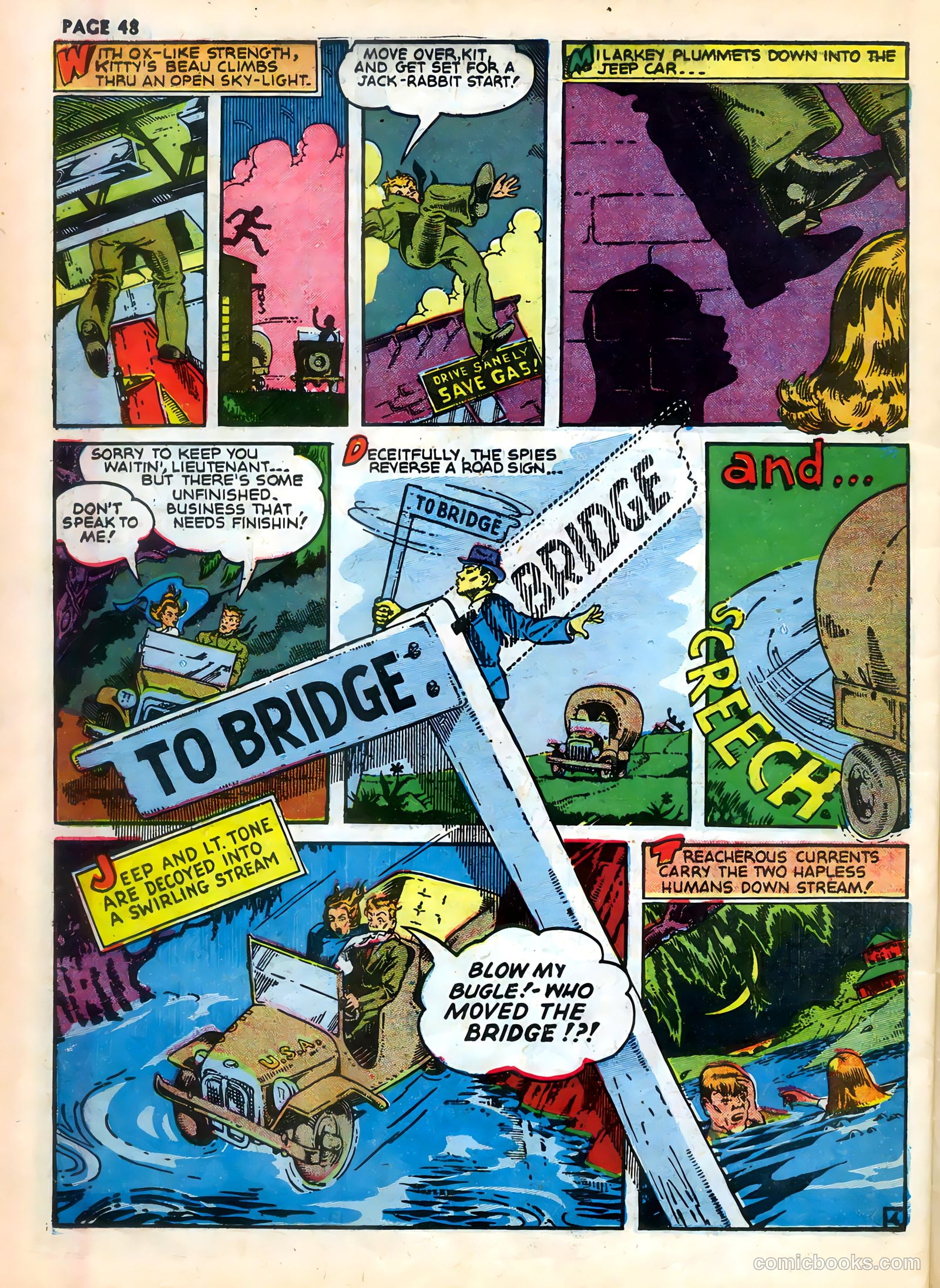 Rangers Comics #3 (1942) — page 50 of 69