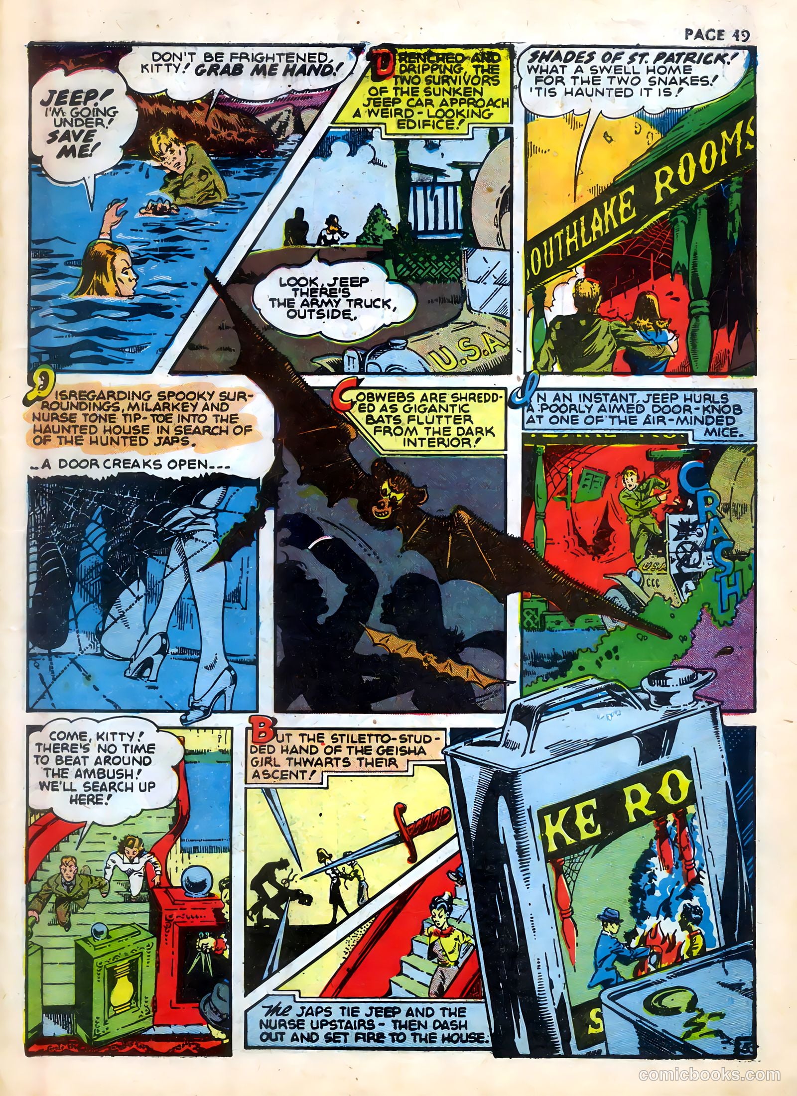 Rangers Comics #3 (1942) — page 51 of 69