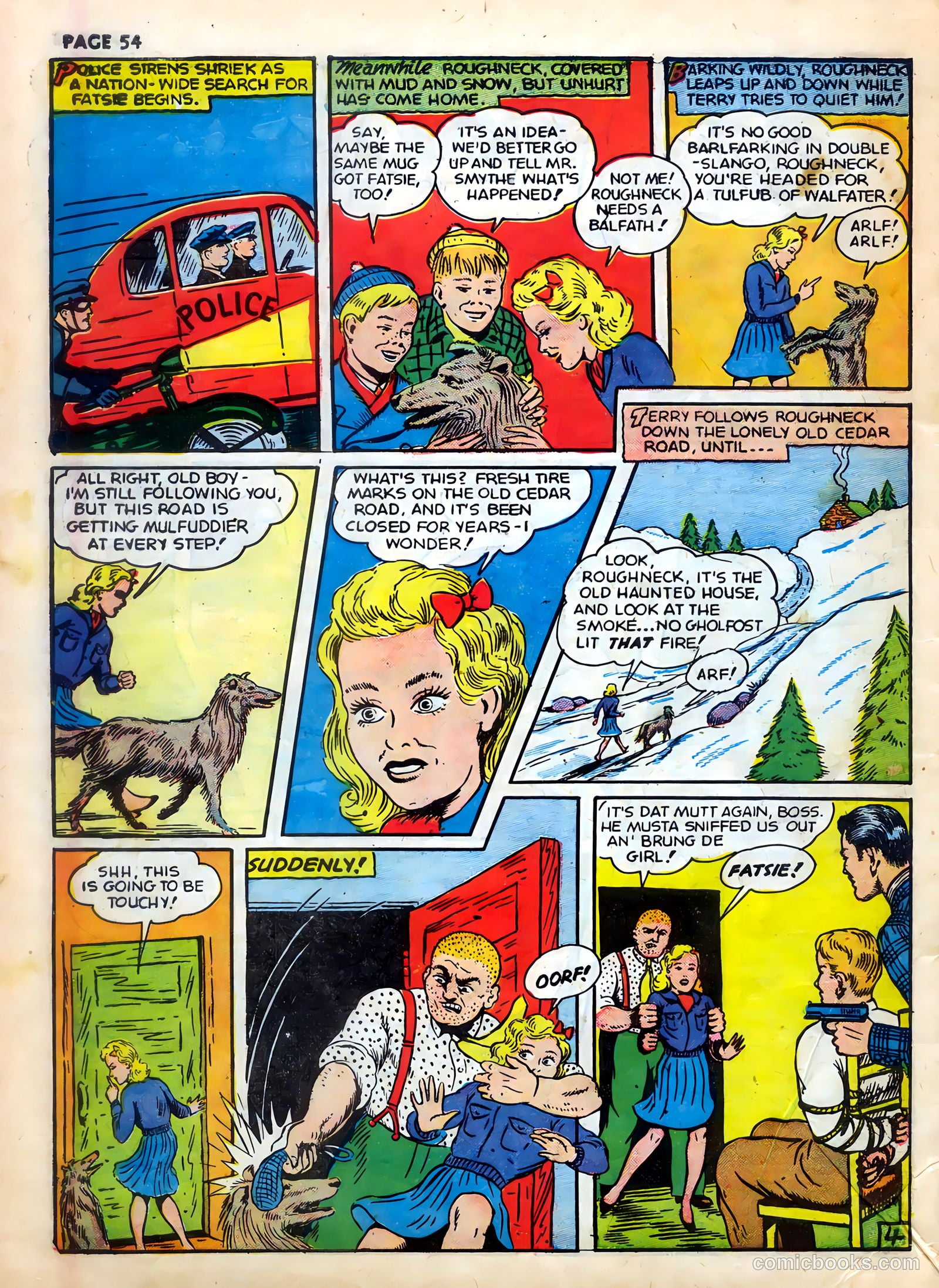 Rangers Comics #3 (1942) — page 56 of 69
