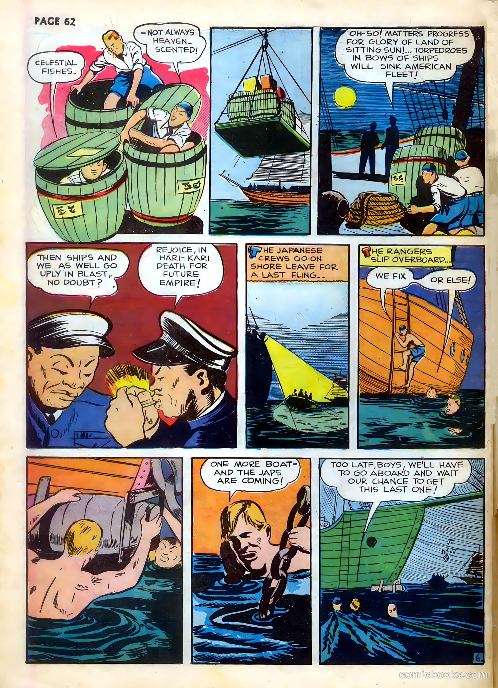 Rangers Comics #3 (1942) — page 64 of 69