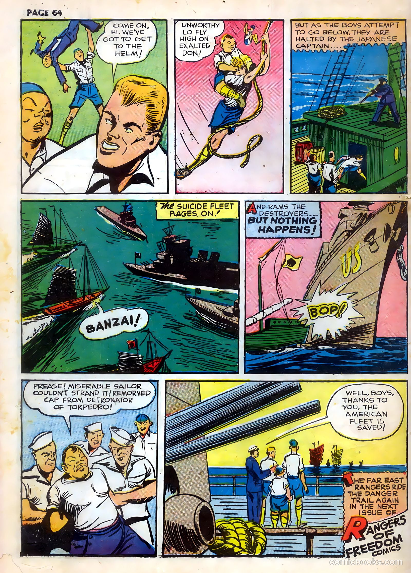 Rangers Comics #3 (1942) — page 66 of 69