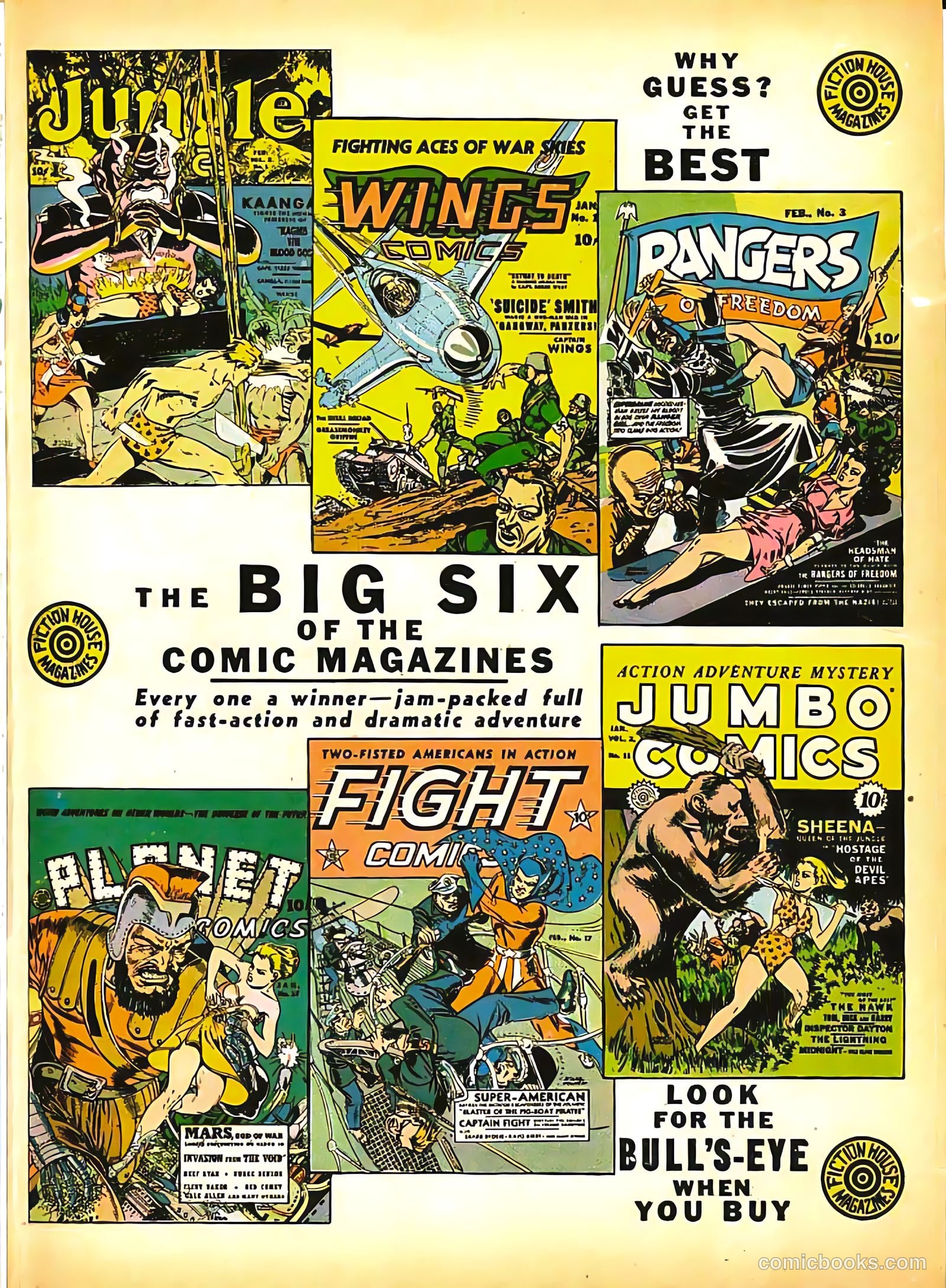 Rangers Comics #3 (1942) — page 67 of 69