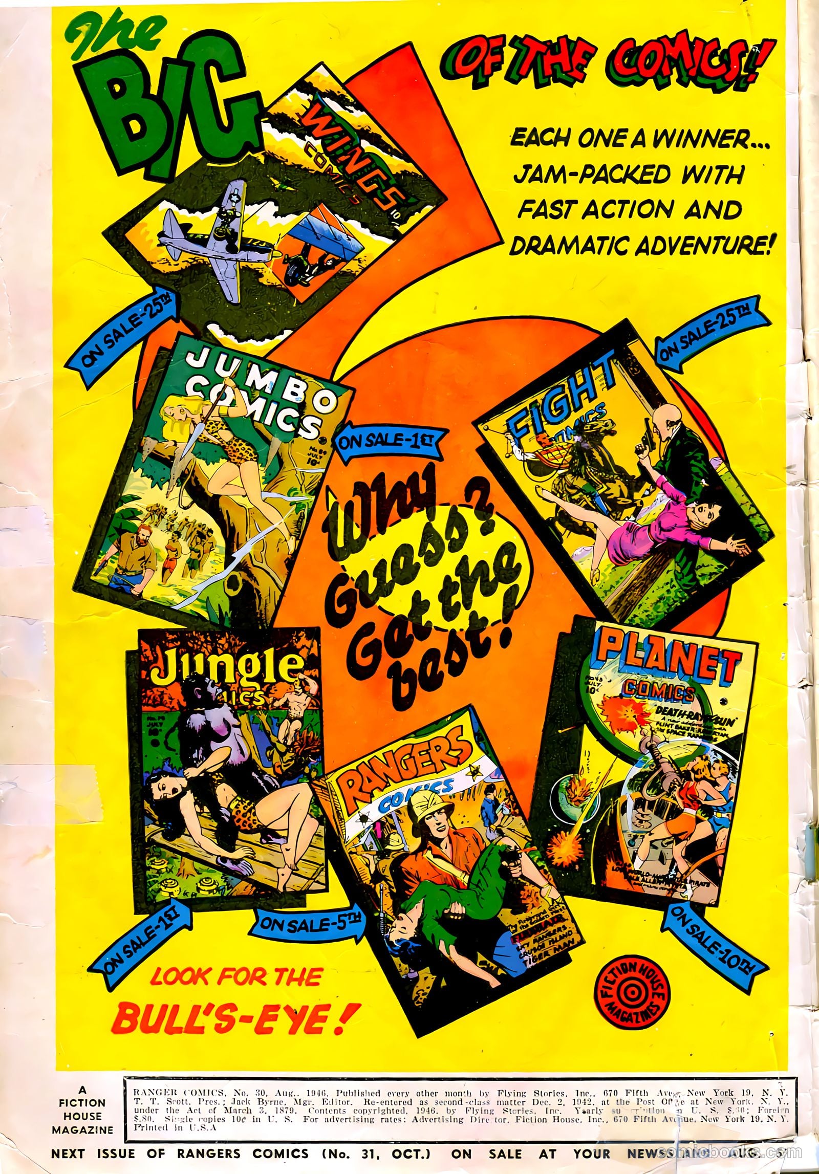 Rangers Comics #30 (1953) — page 2 of 52