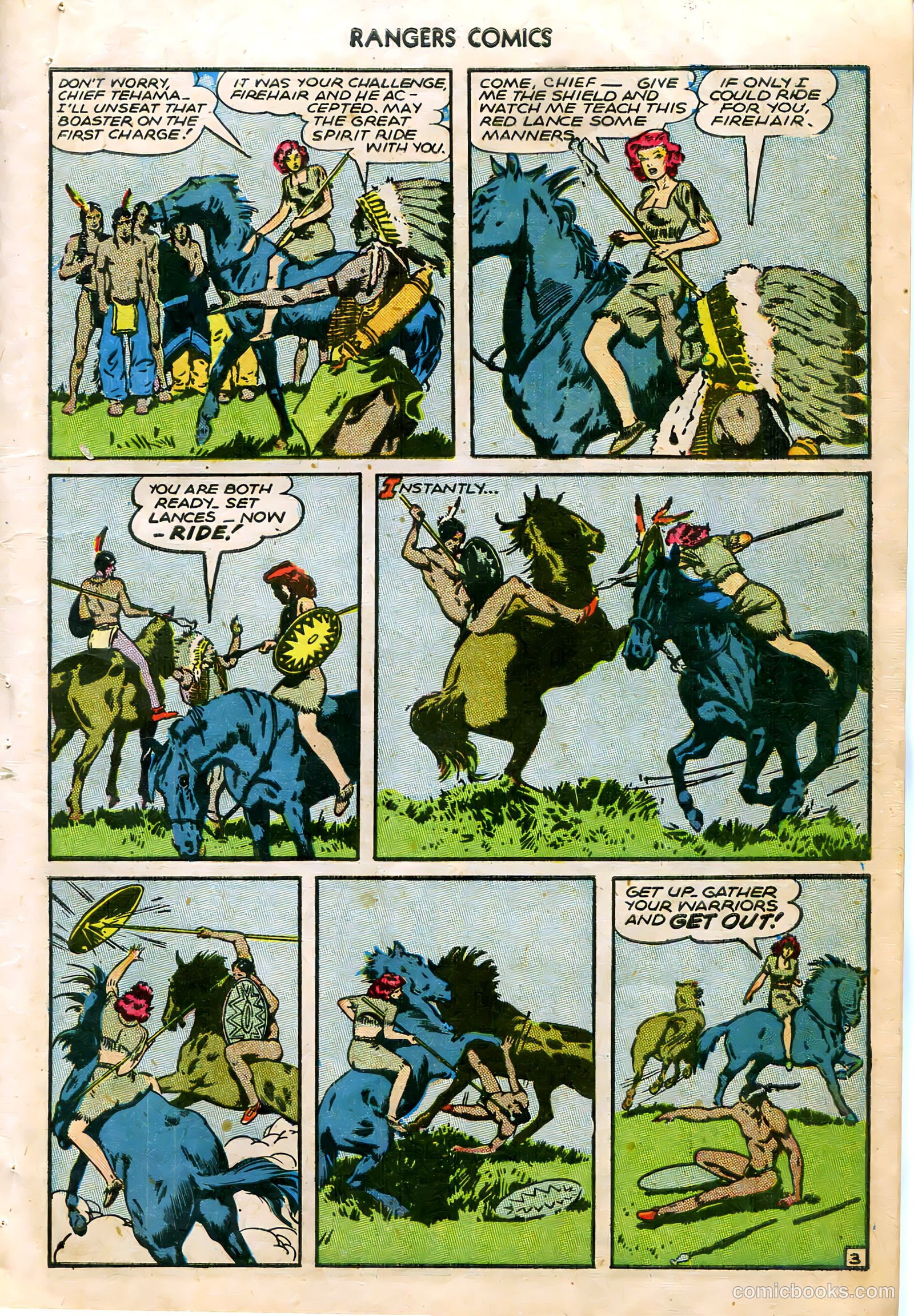 Rangers Comics #30 (1953) — page 5 of 52