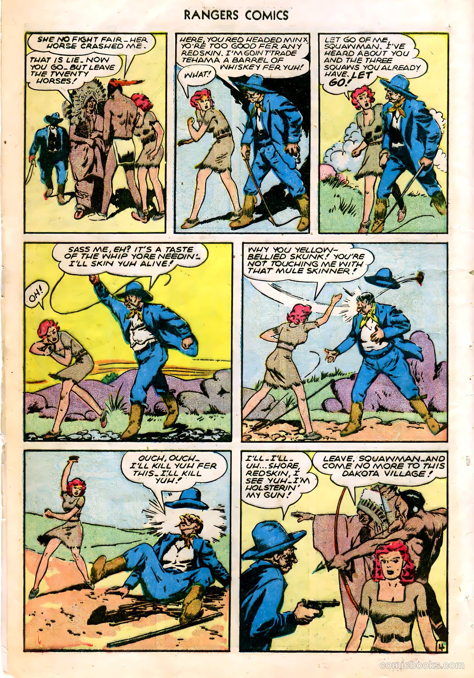 Rangers Comics #30 (1953) — page 6 of 52