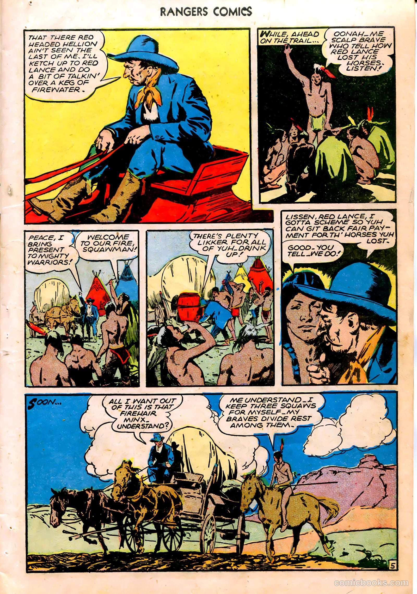 Rangers Comics #30 (1953) — page 7 of 52