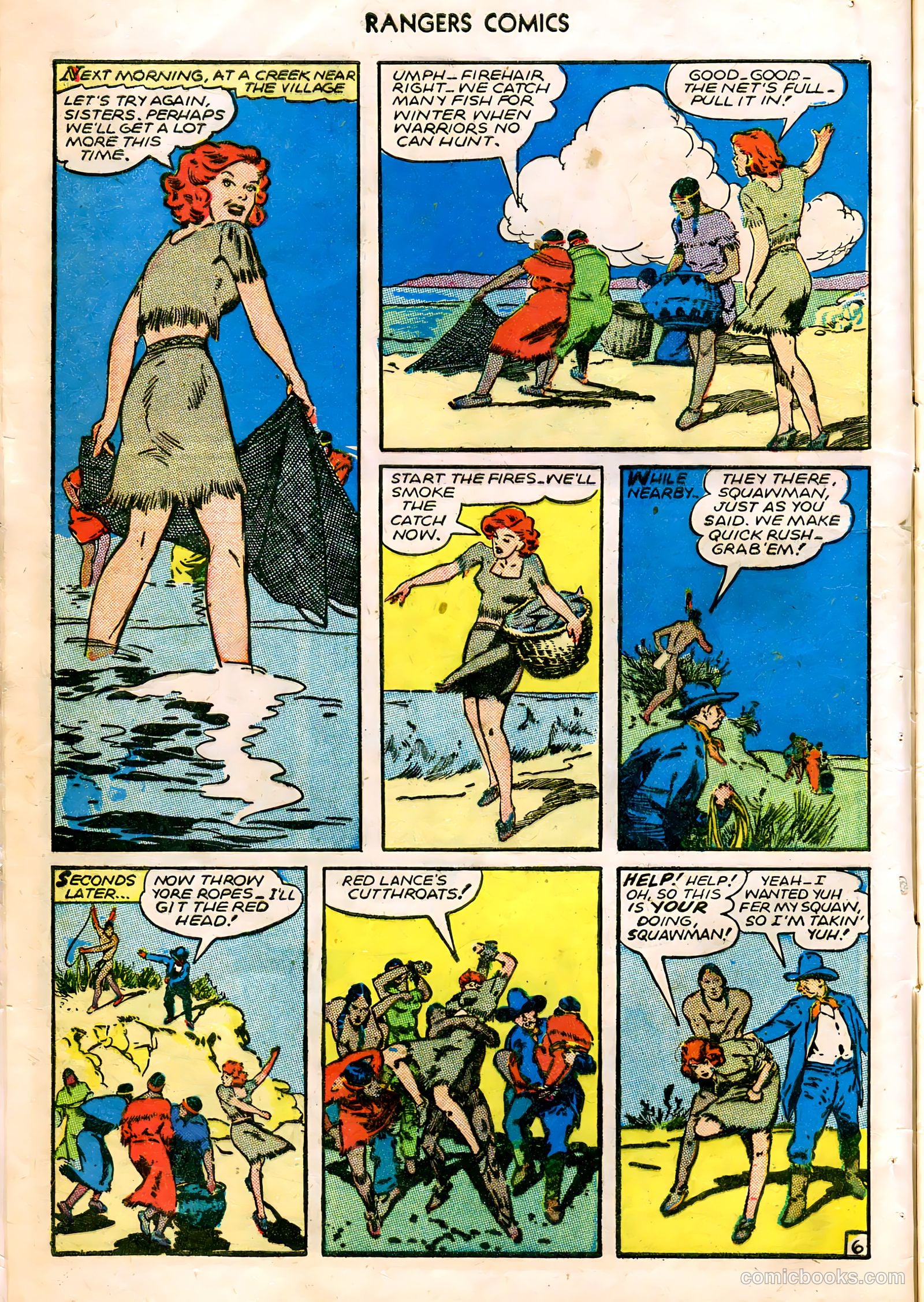 Rangers Comics #30 (1953) — page 8 of 52