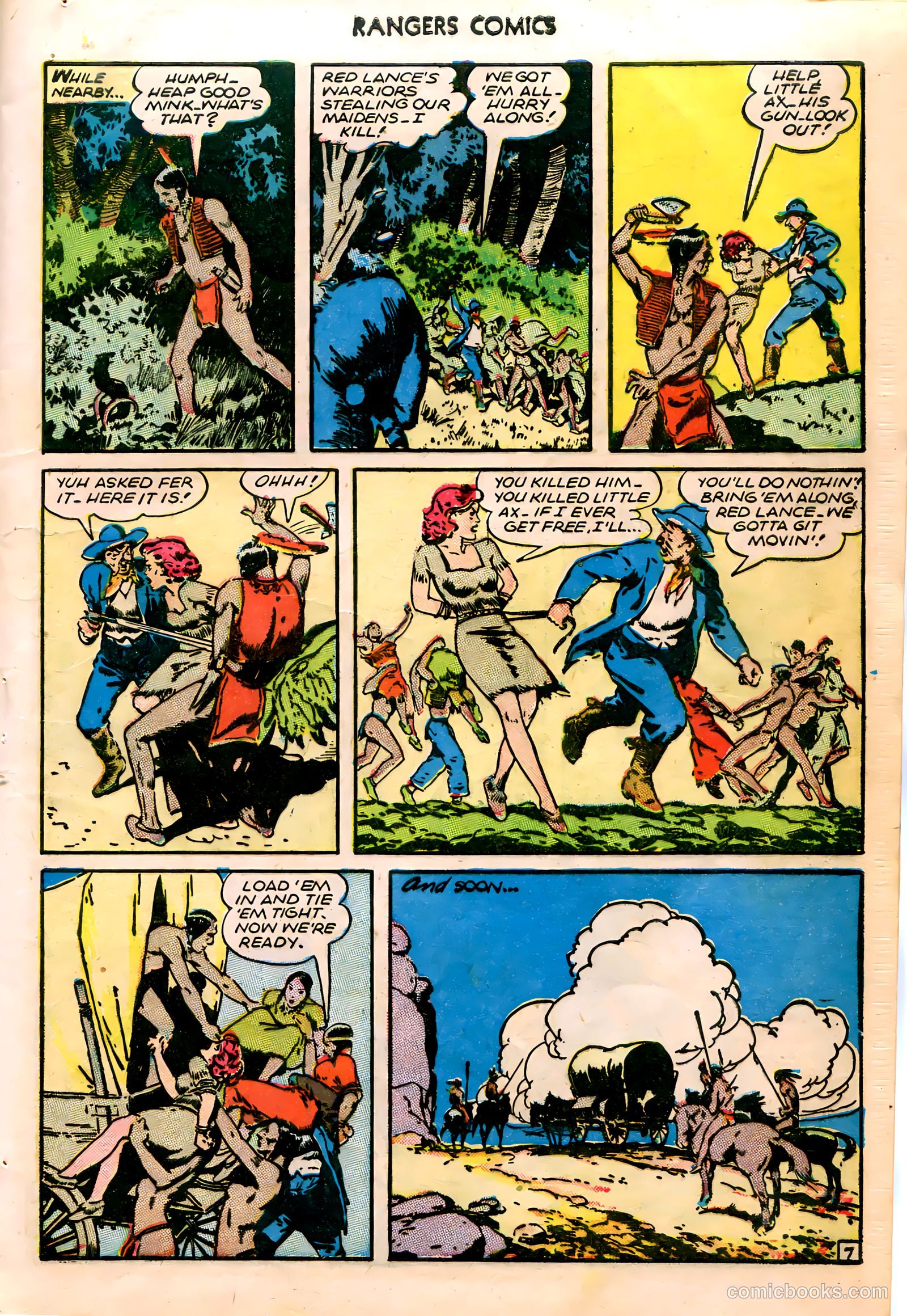 Rangers Comics #30 (1953) — page 9 of 52