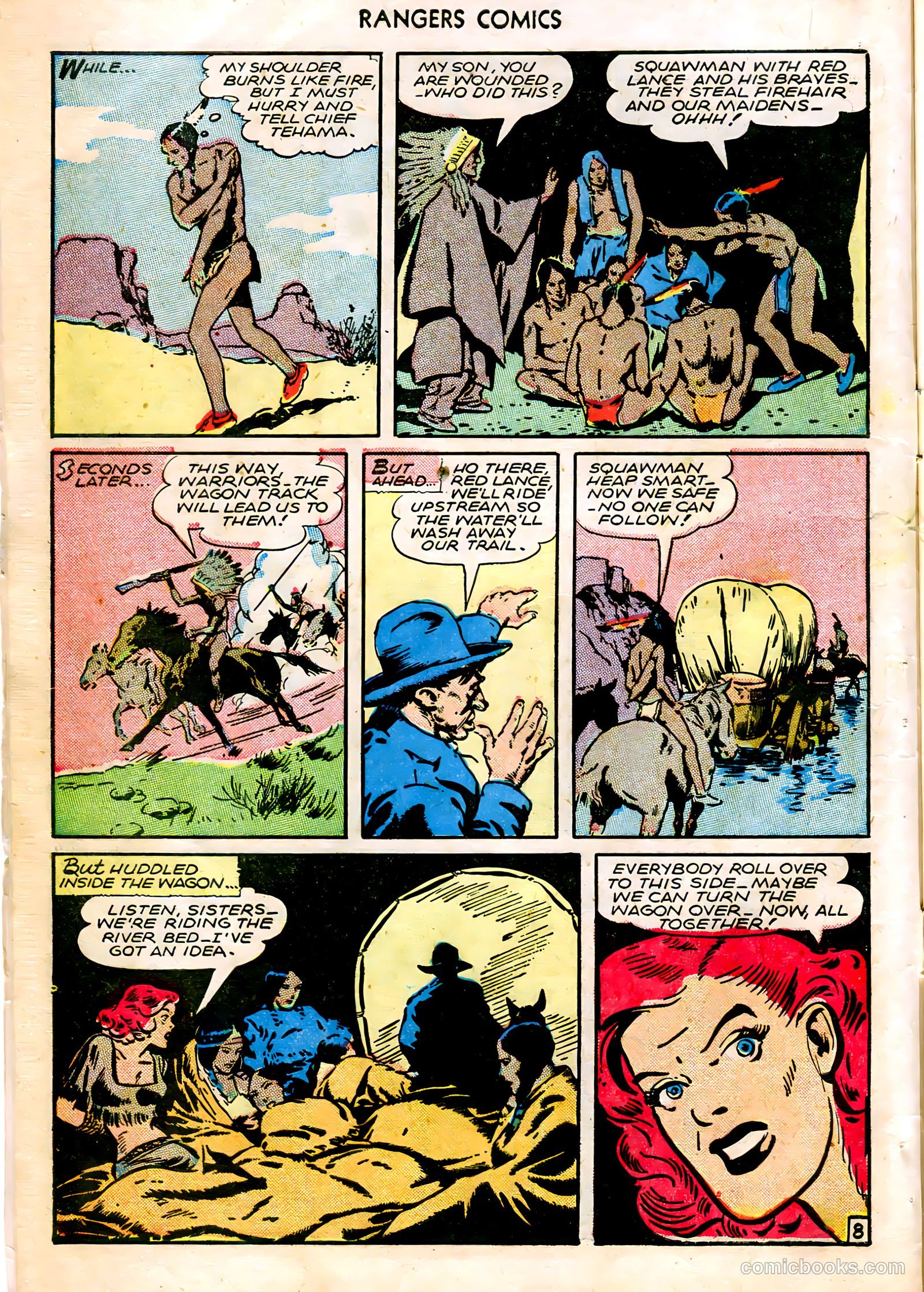 Rangers Comics #30 (1953) — page 10 of 52