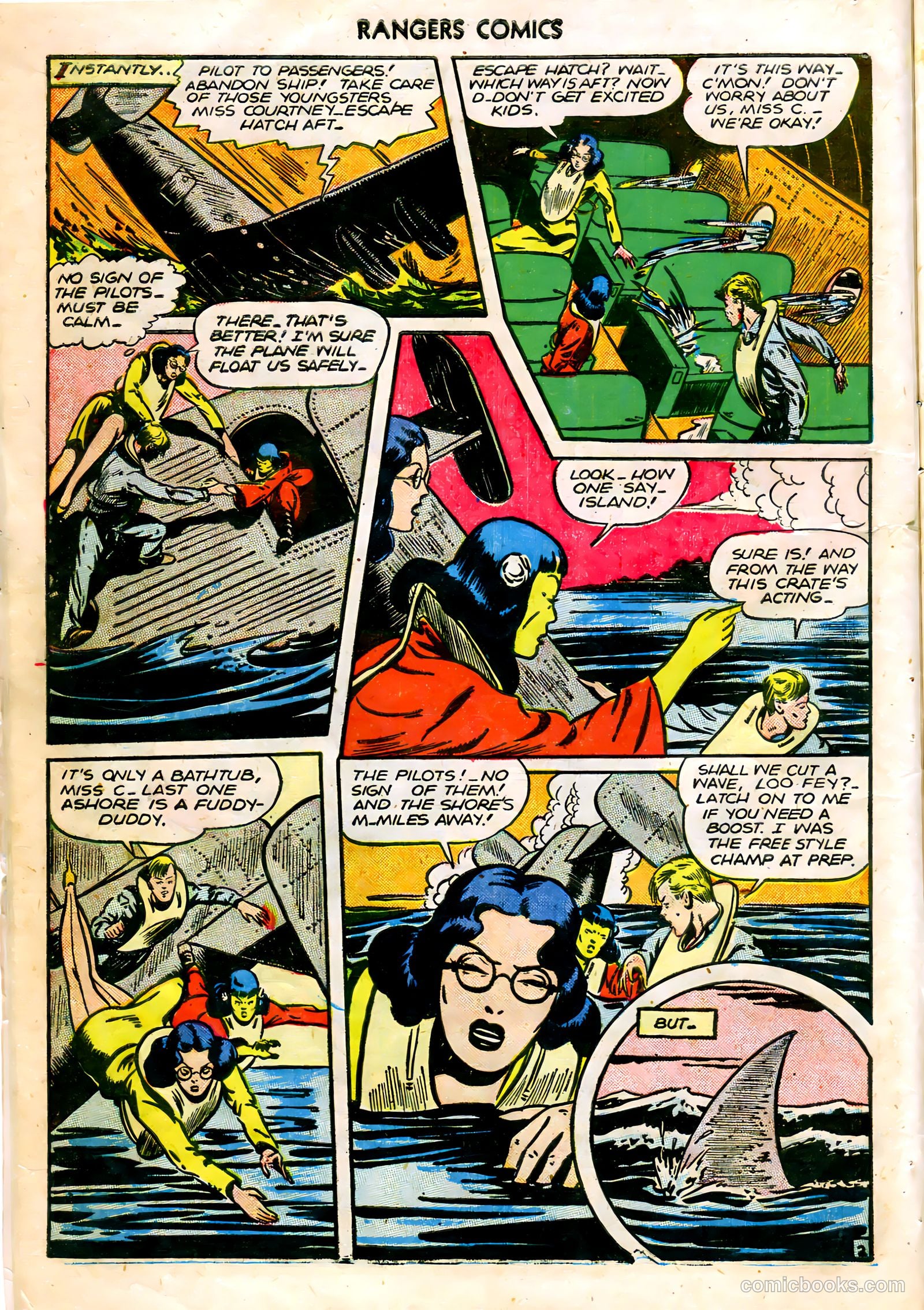 Rangers Comics #30 (1953) — page 14 of 52