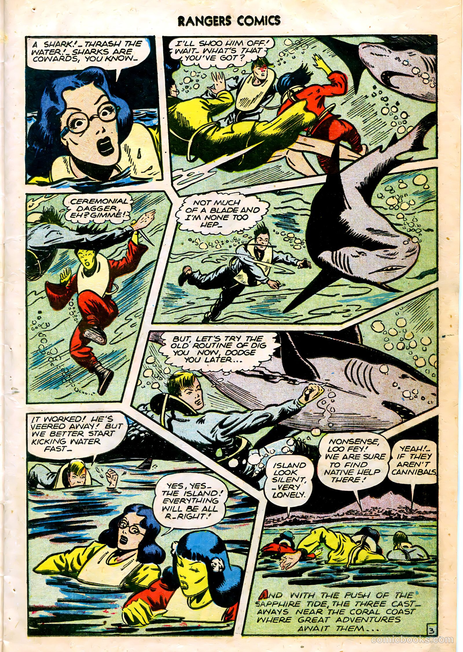 Rangers Comics #30 (1953) — page 15 of 52