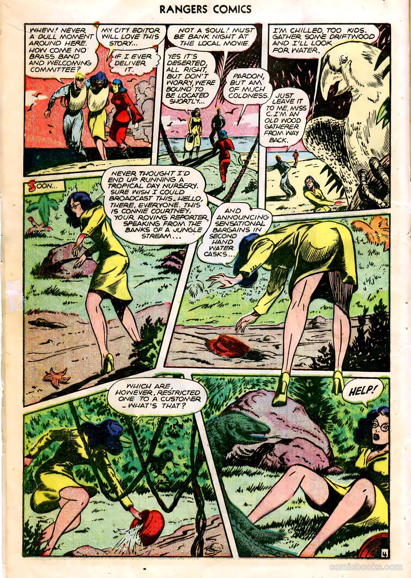 Rangers Comics #30 (1953) — page 16 of 52