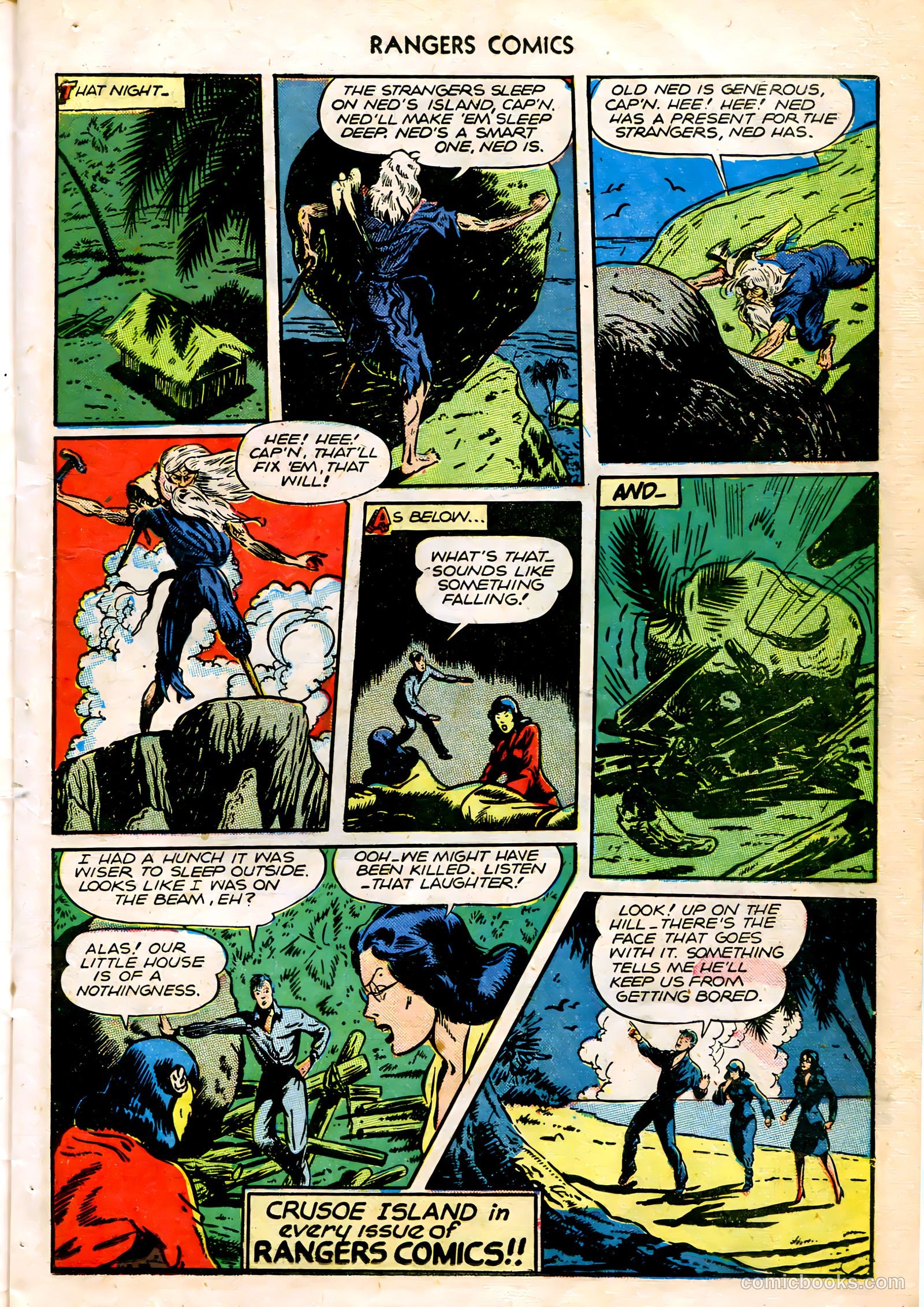 Rangers Comics #30 (1953) — page 19 of 52