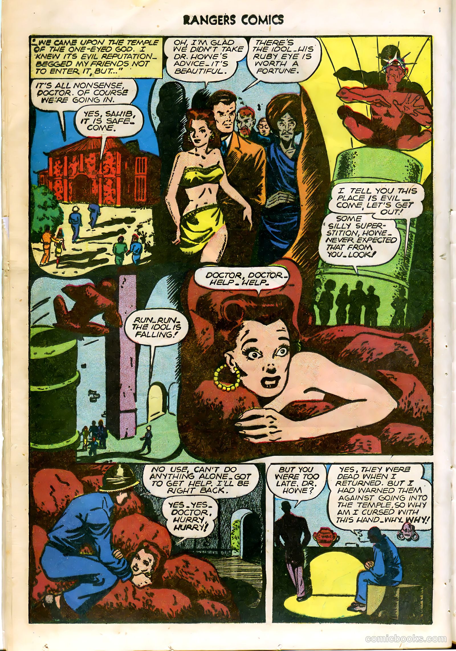Rangers Comics #30 (1953) — page 32 of 52