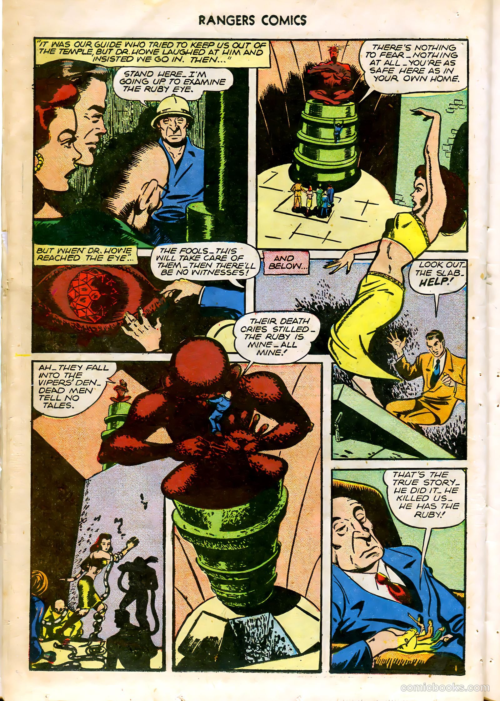 Rangers Comics #30 (1953) — page 34 of 52